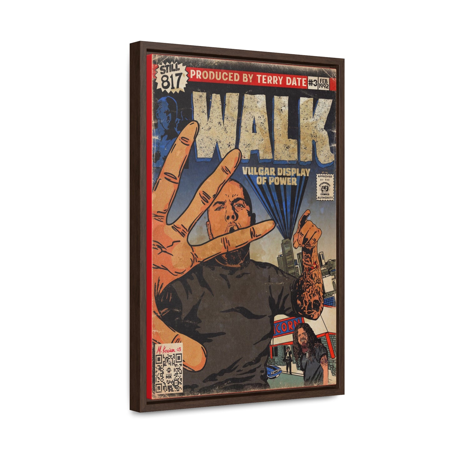 Pantera - Walk - Gallery Canvas Wraps, Vertical Frame
