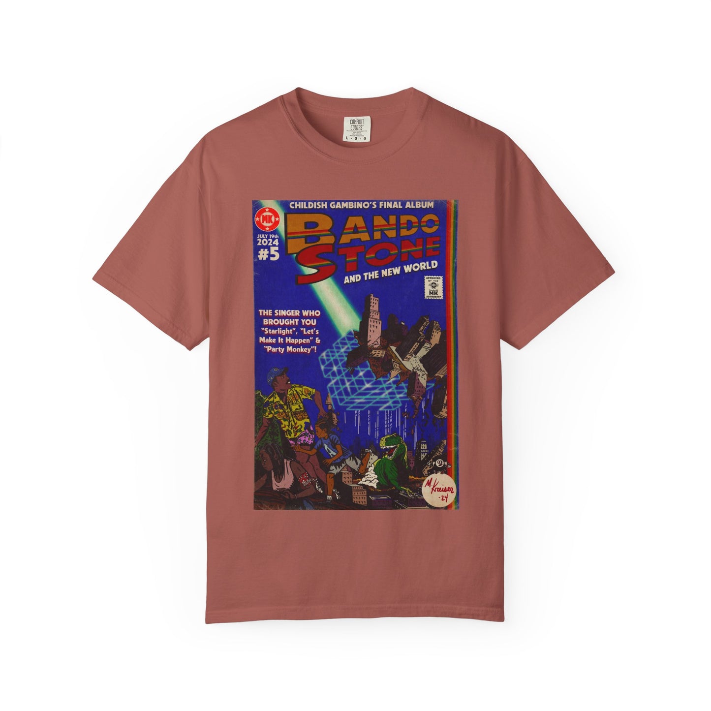 Childish Gambino- Bando Stone - Unisex Comfort Colors T-shirt
