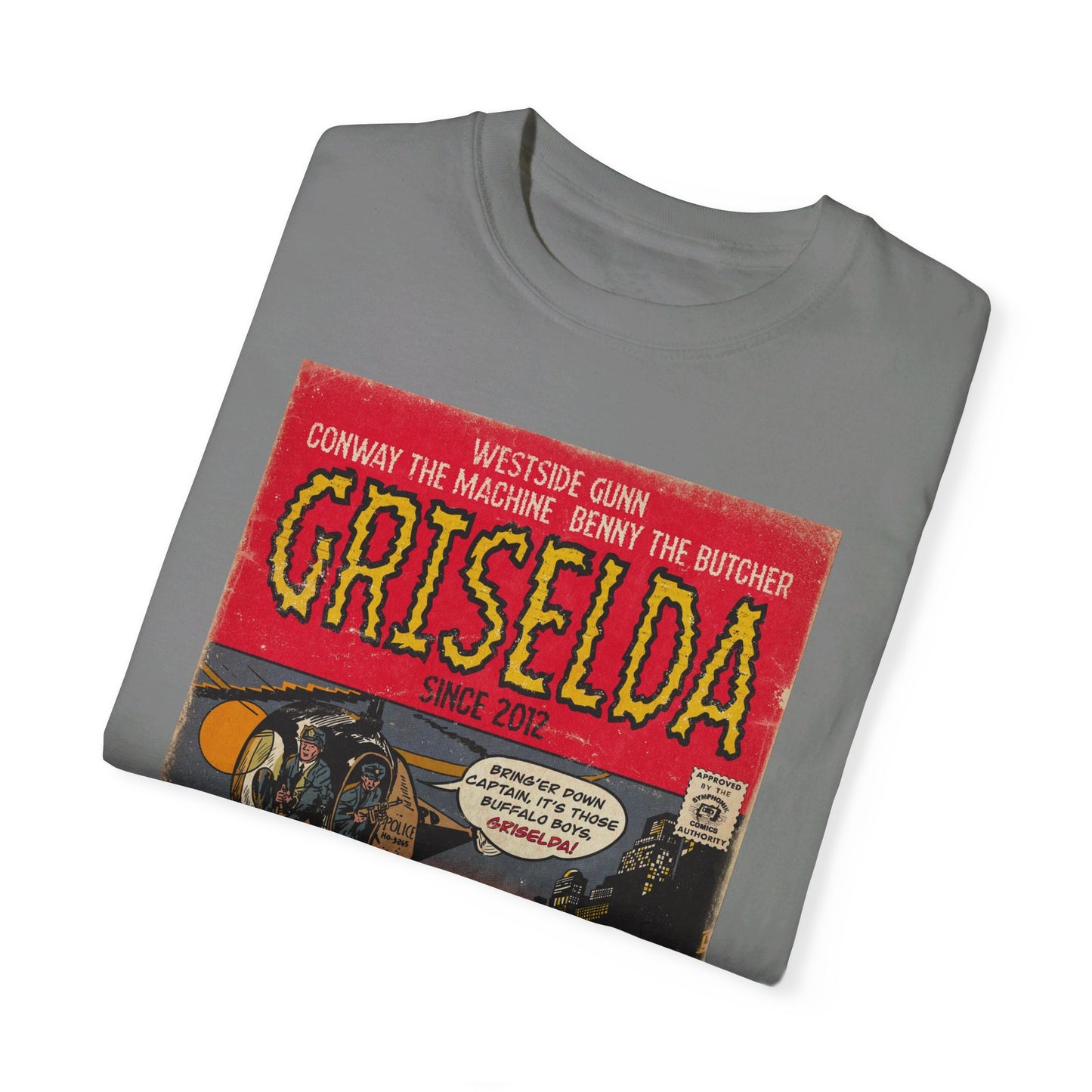 Griselda - Comic Book Art - Unisex Garment-Dyed T-shirt