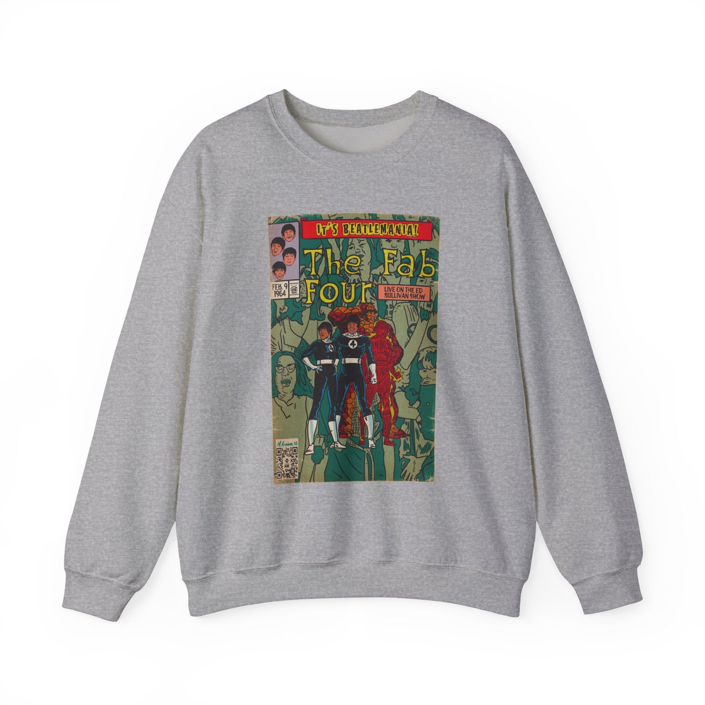 Beatlemania - Unisex Heavy Blend™ Crewneck Sweatshirt