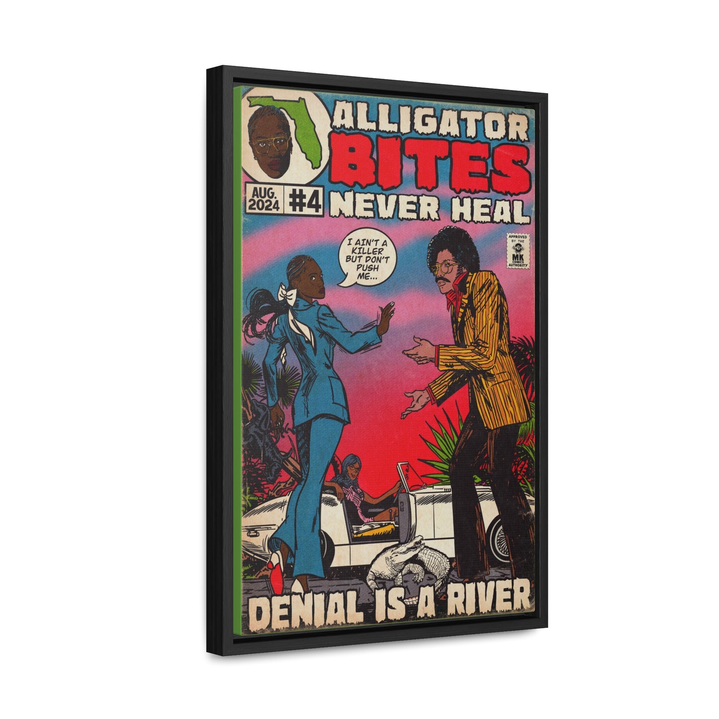 Doechii - Denial is a River - Alligator Bites - Gallery Canvas Wraps, Vertical Frame