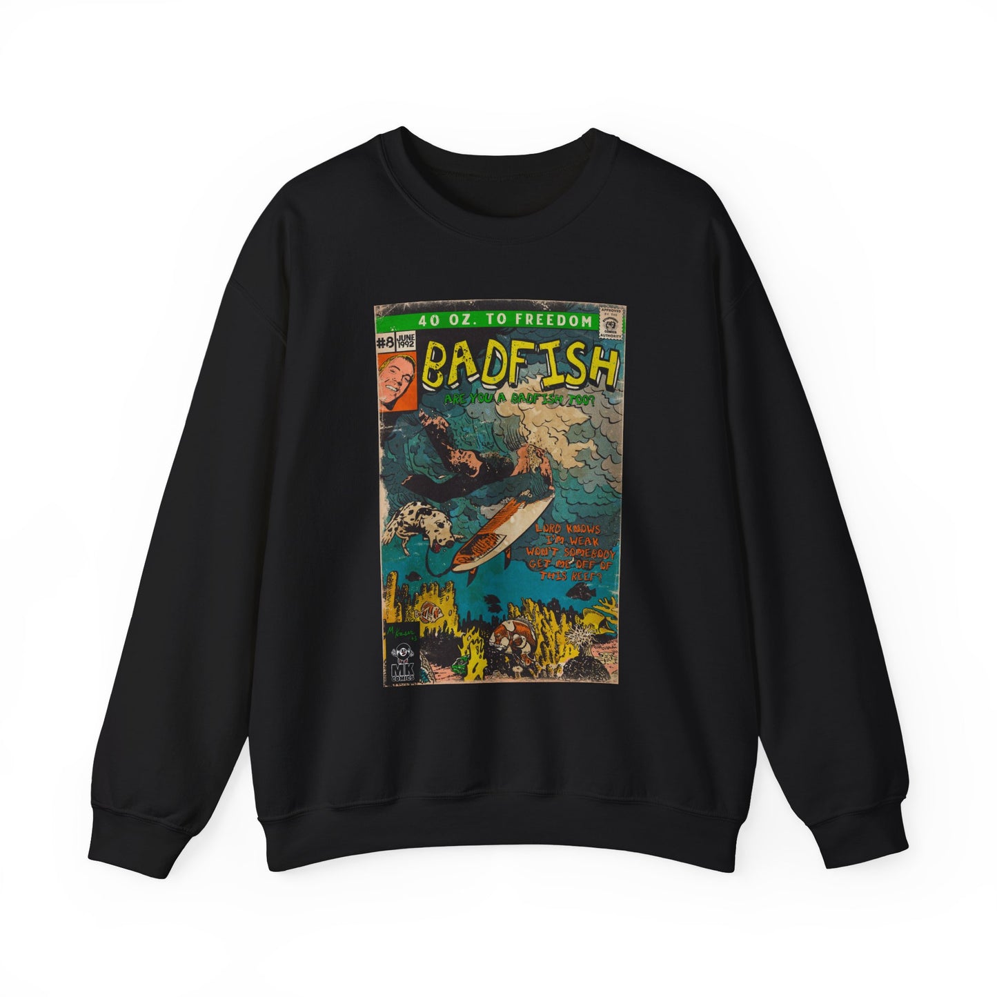Badfish - Unisex Heavy Blend™ Crewneck Sweatshirt