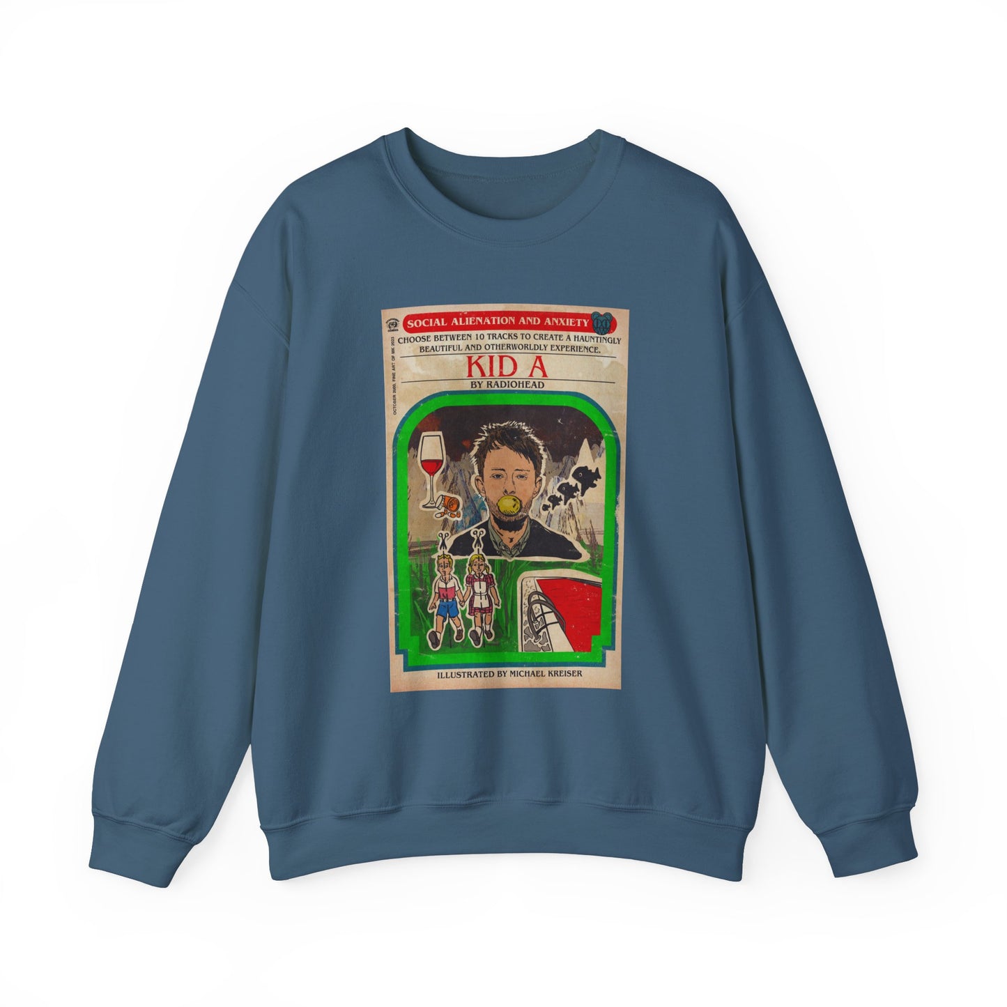 Kid A - Unisex Heavy Blend™ Crewneck Sweatshirt