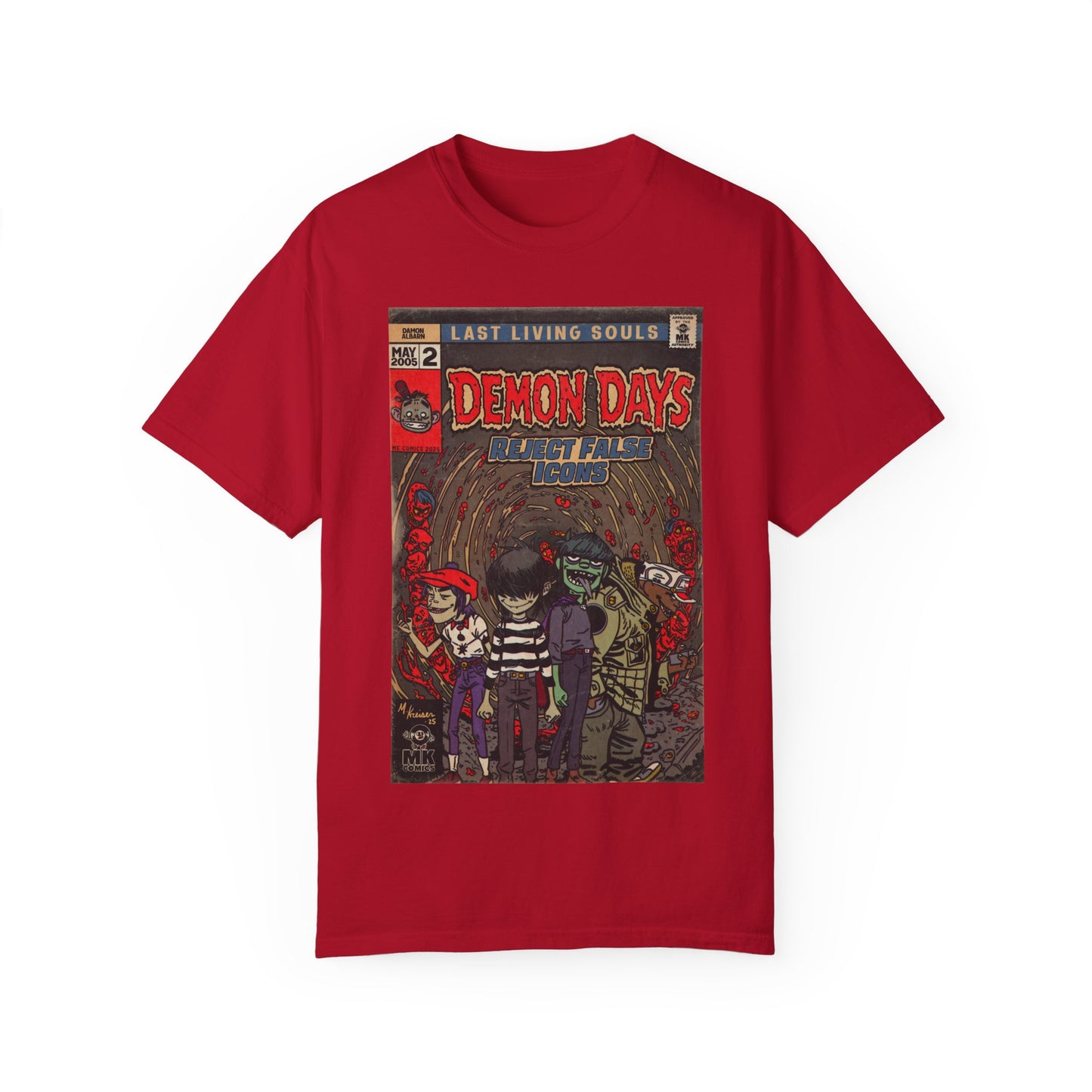 Demon Days - Unisex Garment-Dyed T-shirt