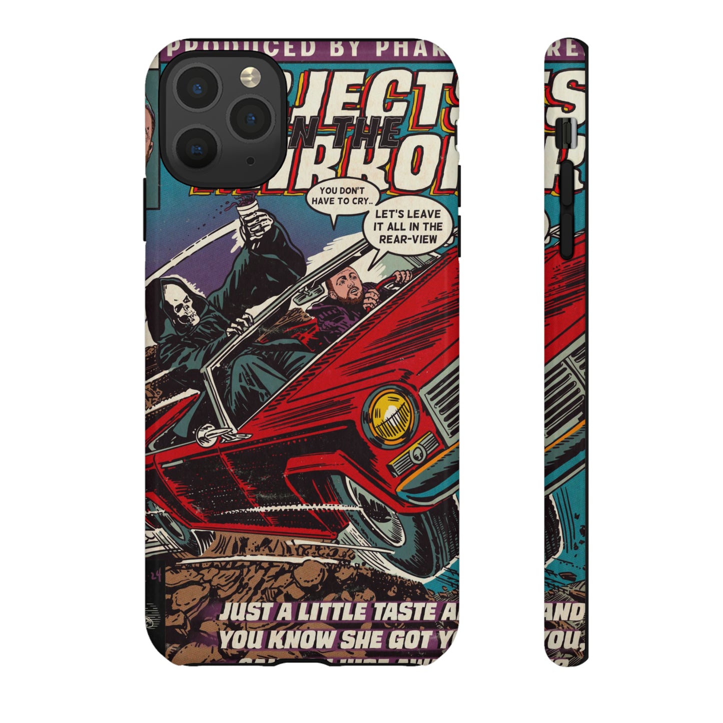 Objects in the Mirror - Tough Phone Cases
