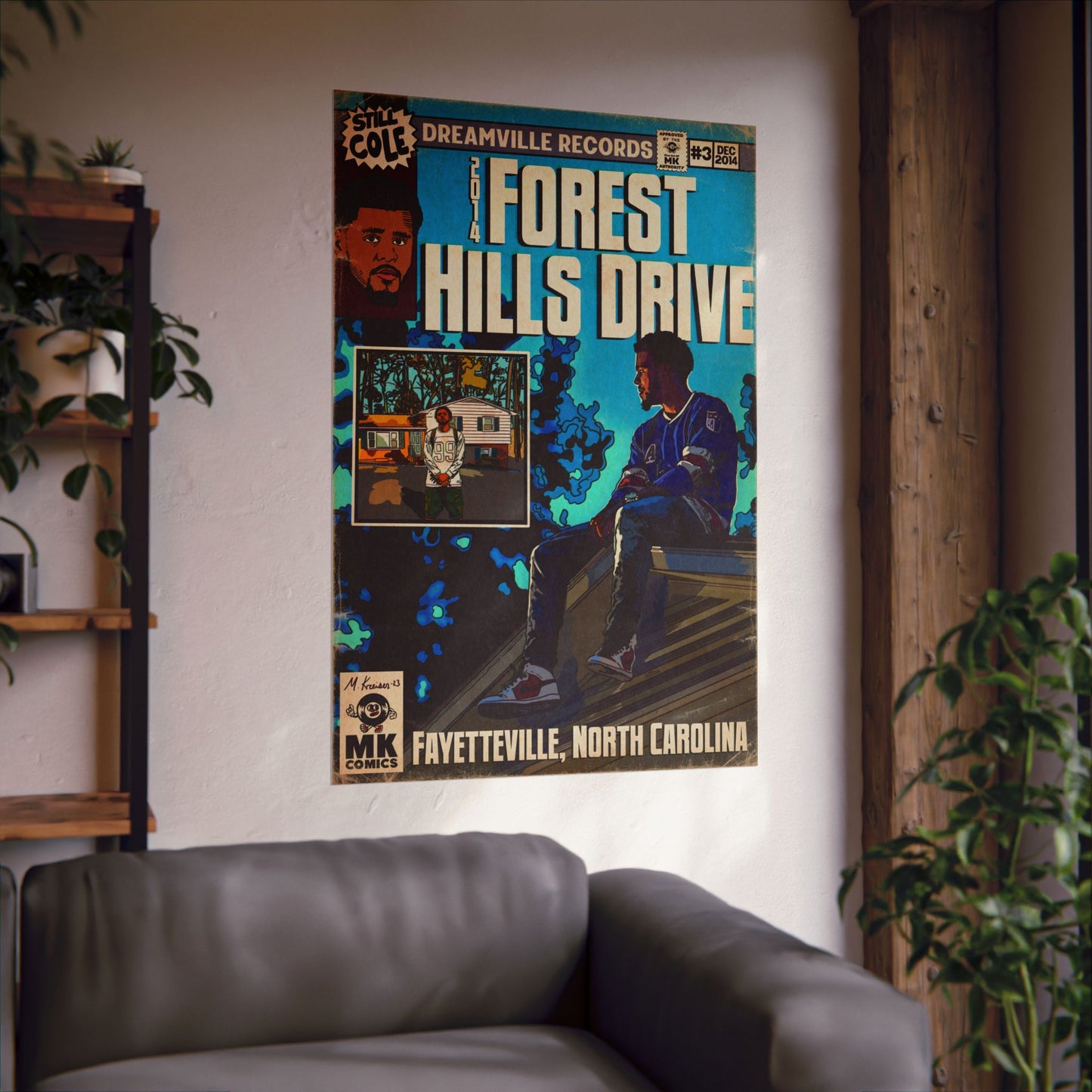 2014 Forest Hills Drive - Matte Vertical Poster
