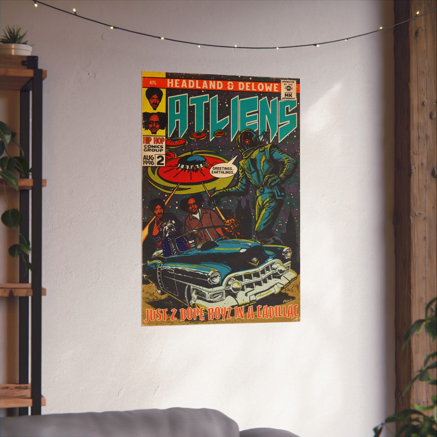ATLiens - 2 Dope Boyz - Vertical Matte Poster