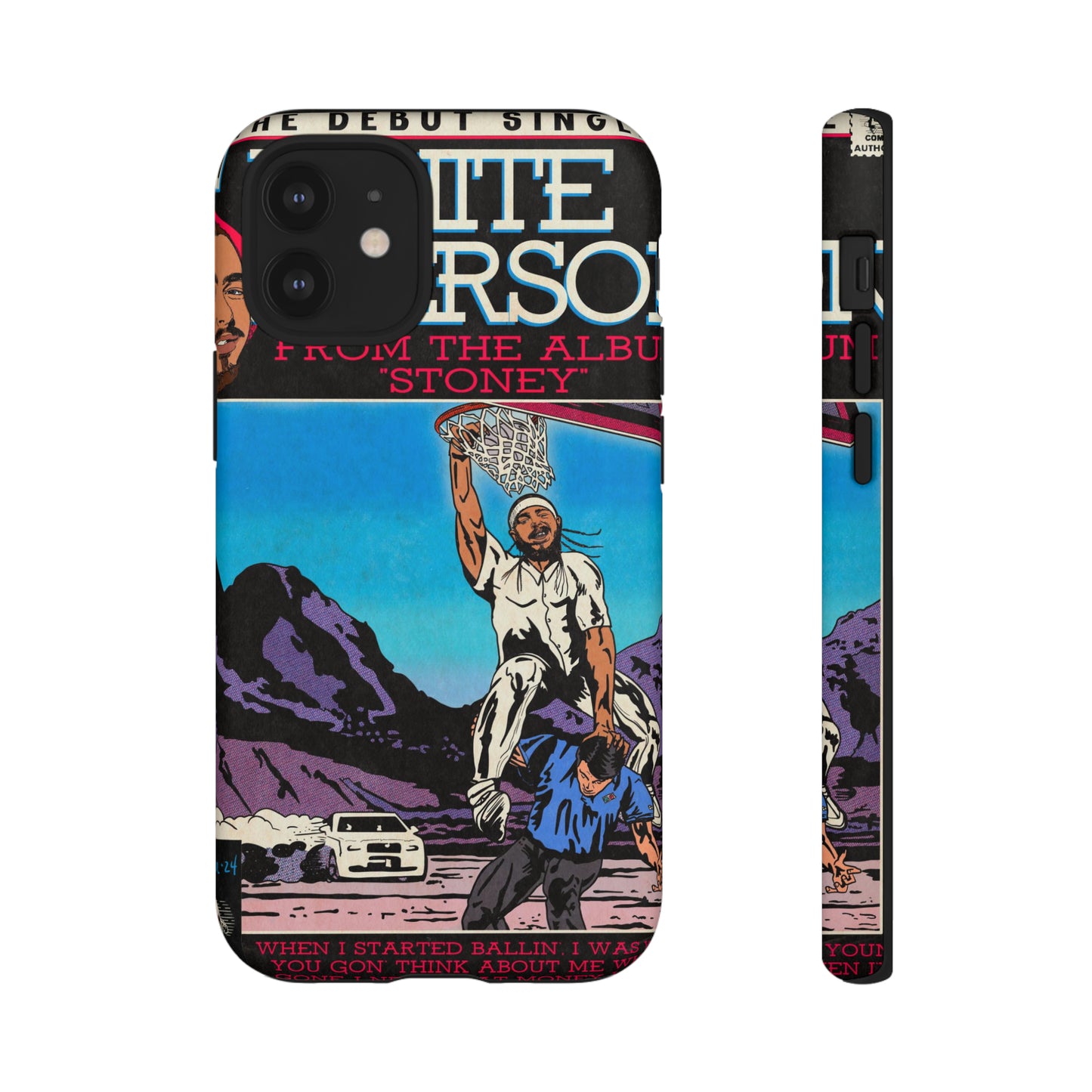Post Malone - White Iverson - Tough Phone Cases