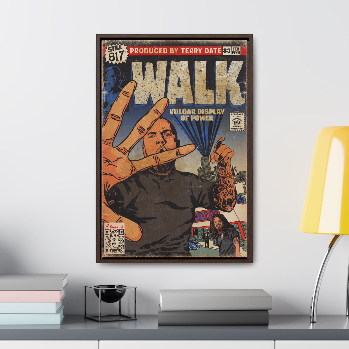 Pantera - Walk - Gallery Canvas Wraps, Vertical Frame