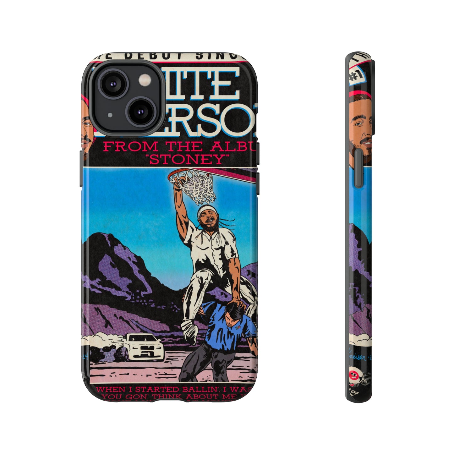 Post Malone - White Iverson - Tough Phone Cases
