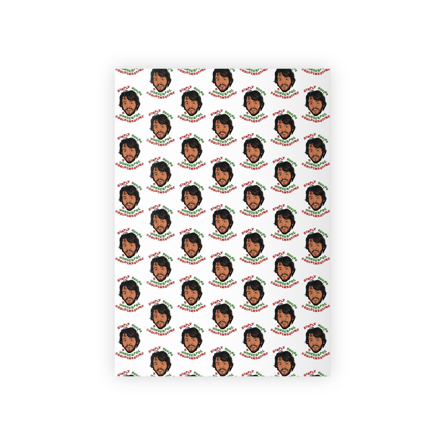 Paul McCartney- Wonderful Christmastime- Christmas- Gift Wrapping Paper Rolls, 1pc