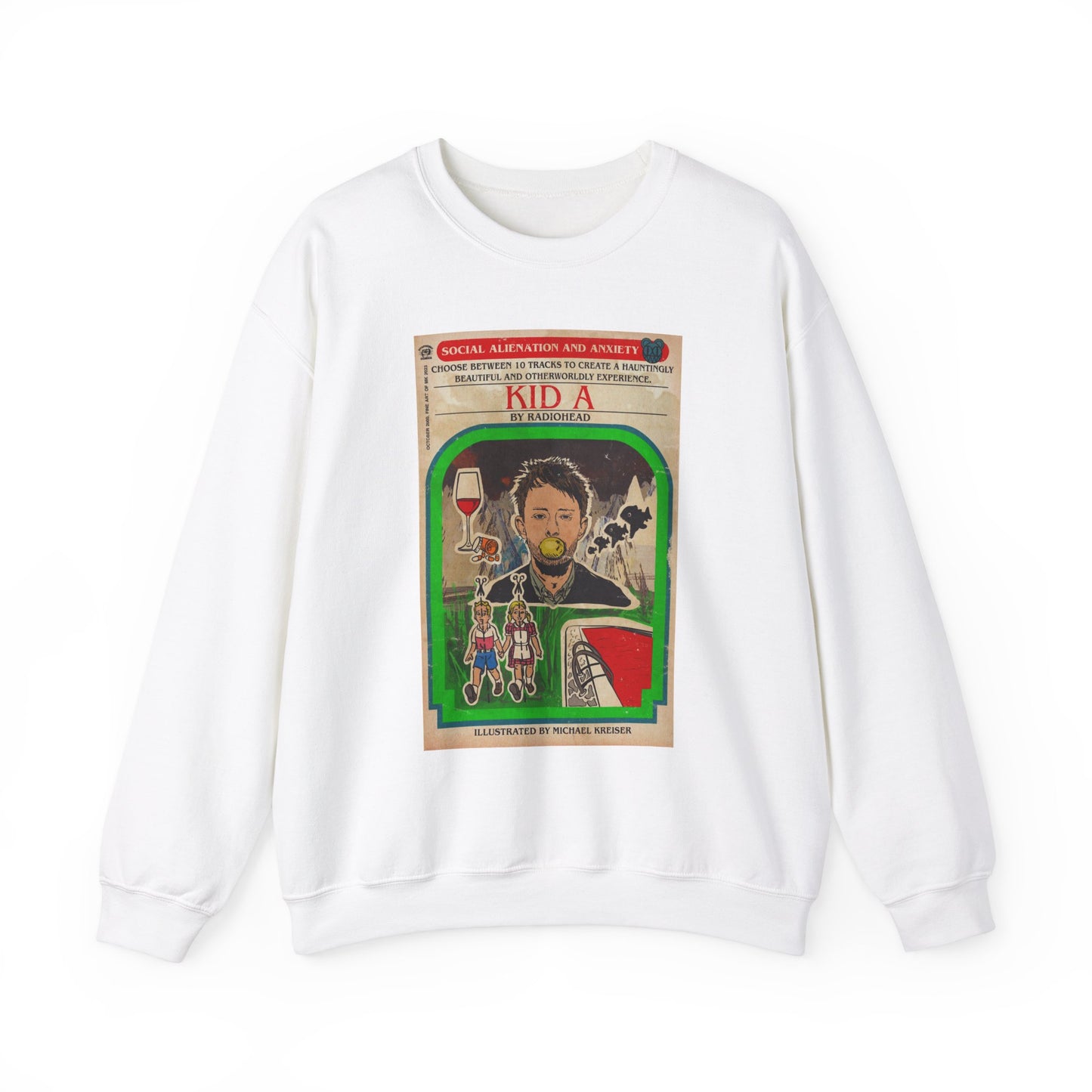 Kid A - Unisex Heavy Blend™ Crewneck Sweatshirt