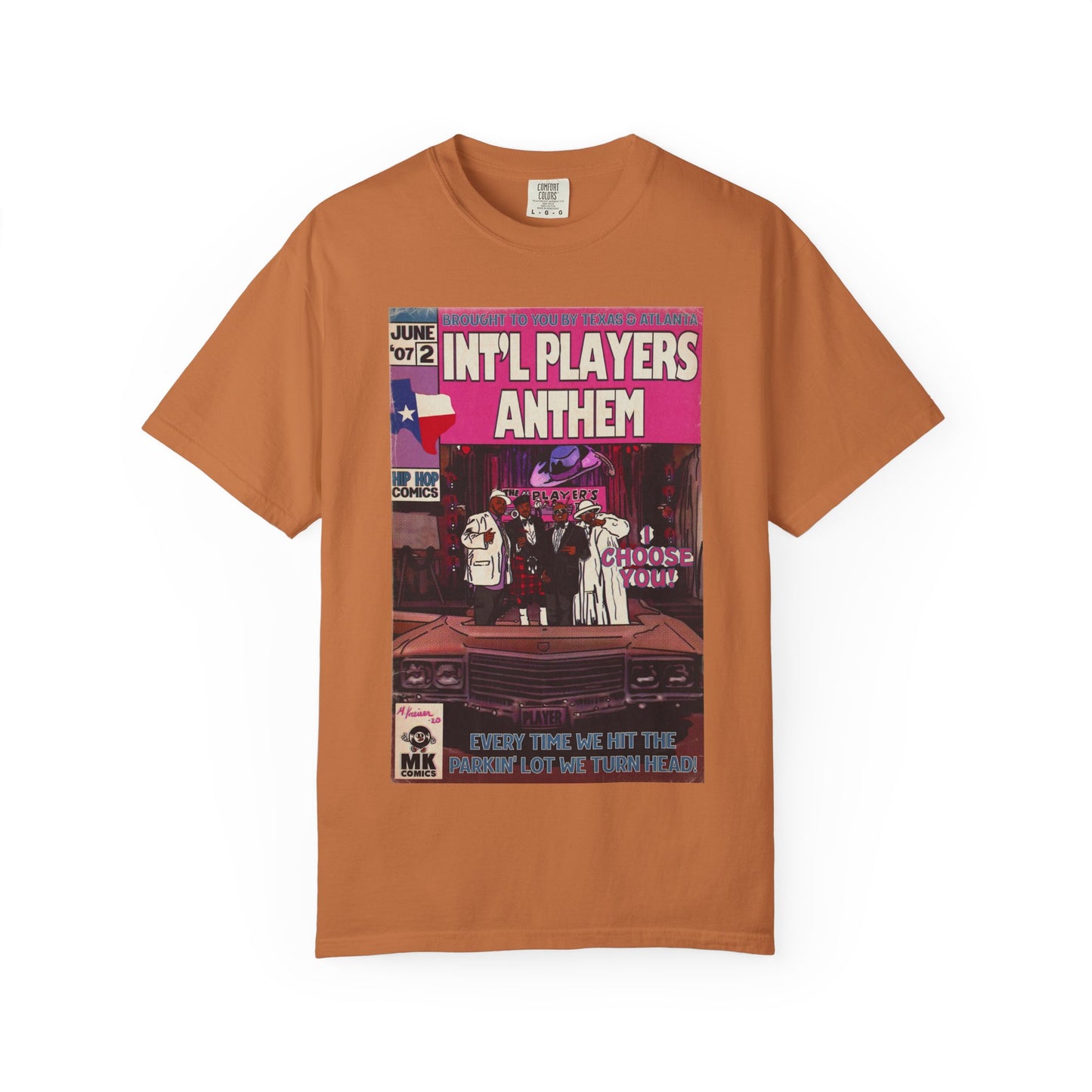 Int’l Players Anthem - Unisex Comfort Colors T-shirt