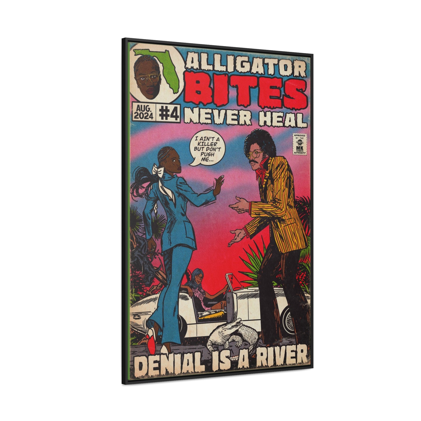 Doechii - Denial is a River - Alligator Bites - Gallery Canvas Wraps, Vertical Frame