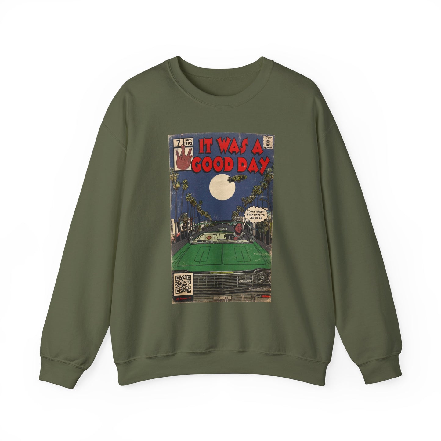 It Was a Good Day - Unisex Heavy Blend™ Crewneck Sweatshirt
