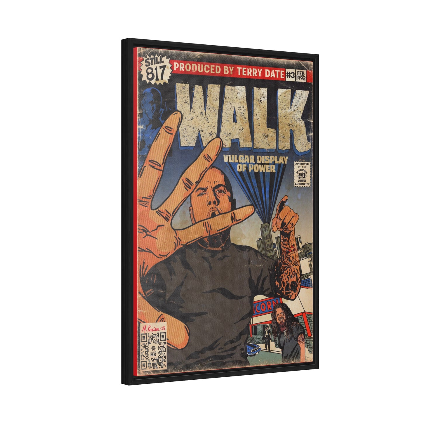 Pantera - Walk - Gallery Canvas Wraps, Vertical Frame