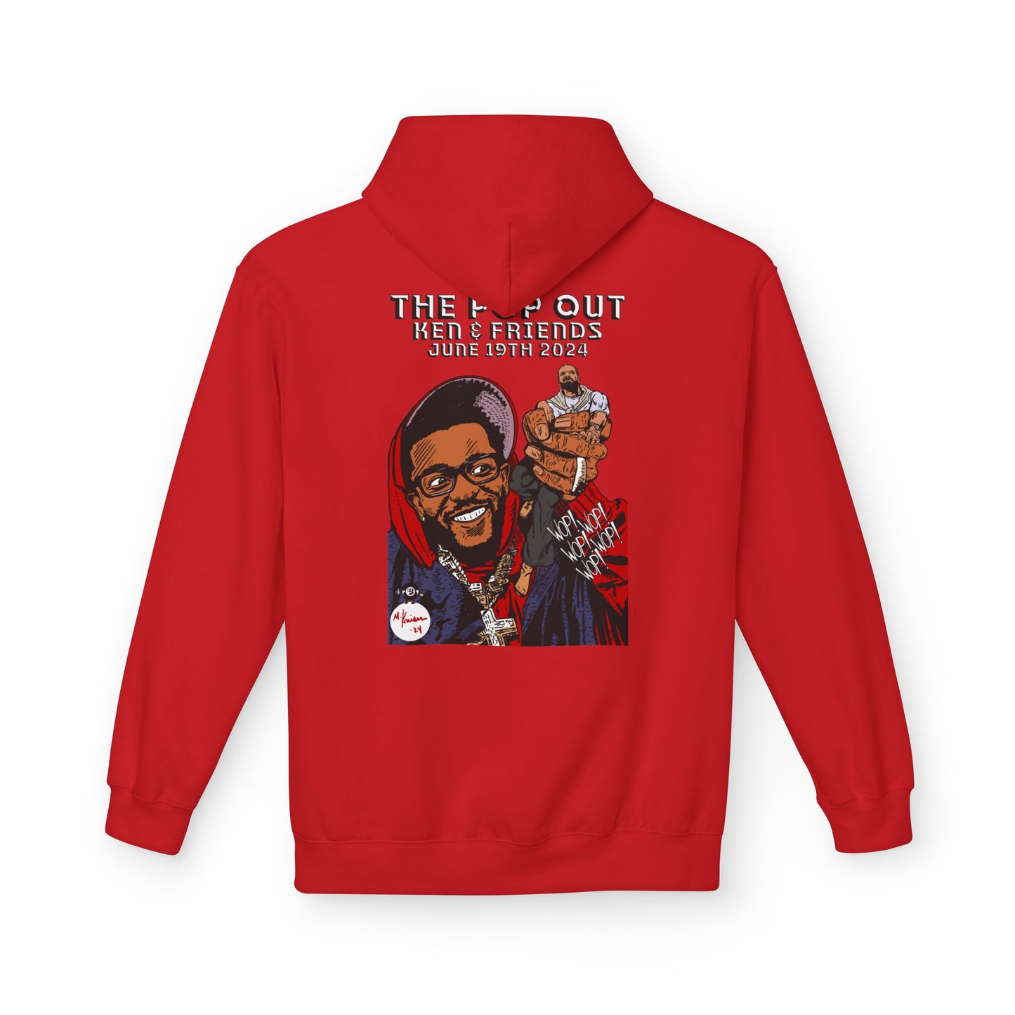 Kendrick Lamar - The Pop Out - Unisex Midweight Softstyle Fleece Hoodie