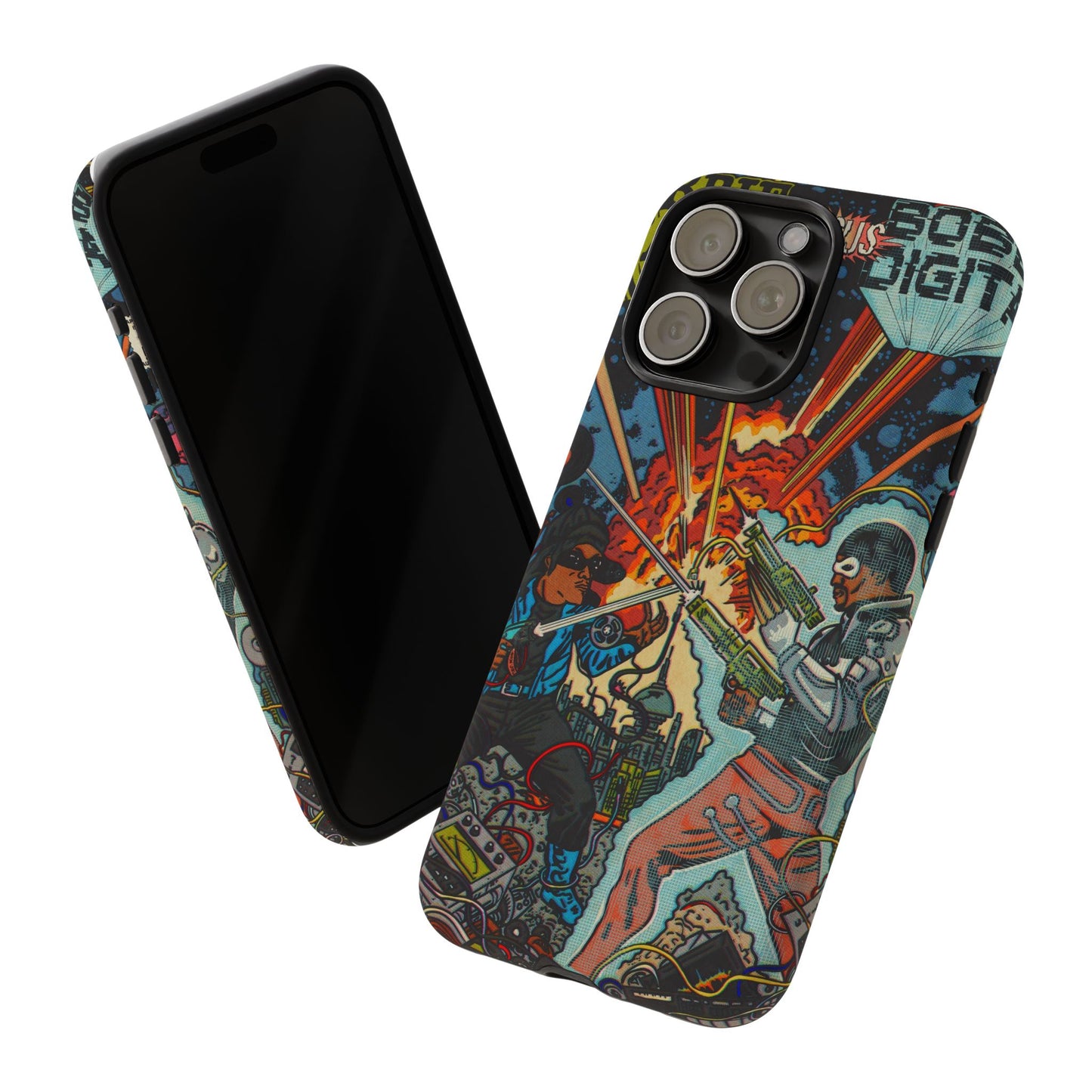 Analog vs. Digital - Tough Phone Cases
