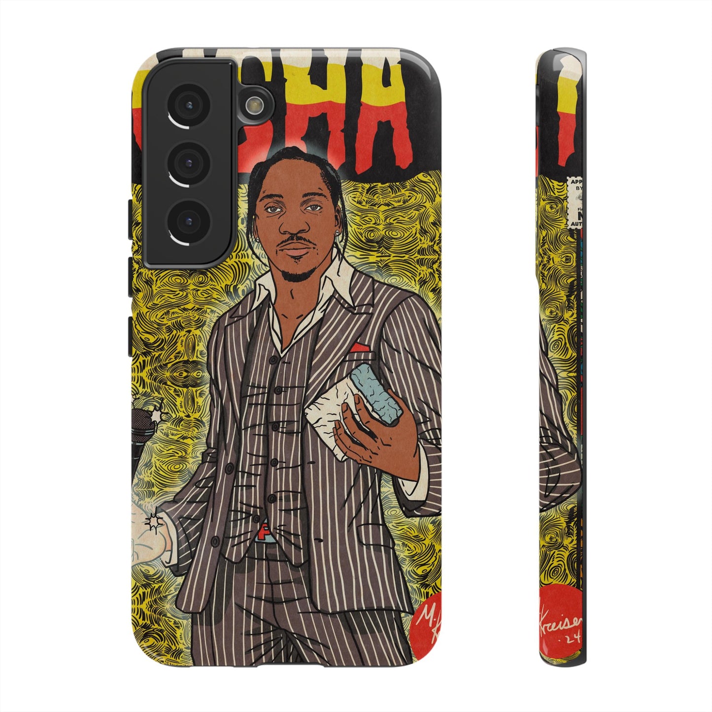 Pusha T - Comic Book Art - Tough Phone Cases