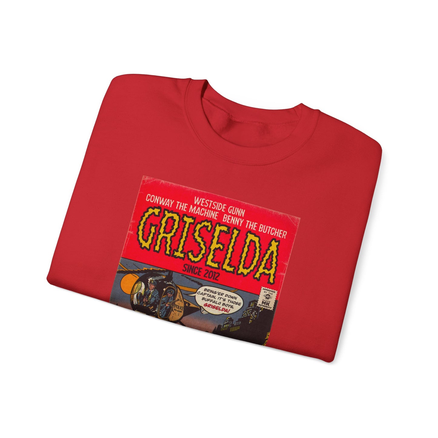 Griselda - Comic Book Art - Unisex Heavy Blend™ Crewneck Sweatshirt