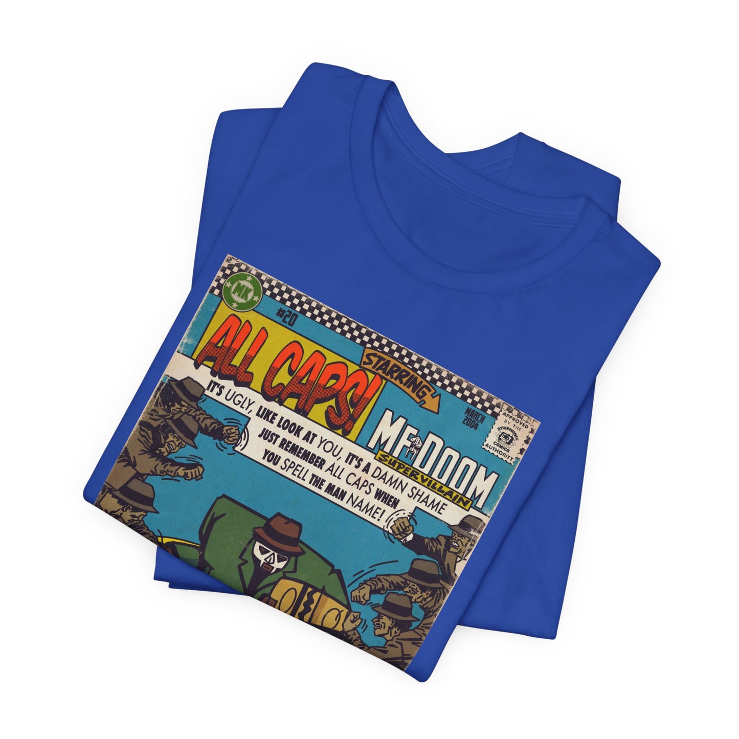 DOOM - All Caps - Unisex Jersey Short Sleeve Tee