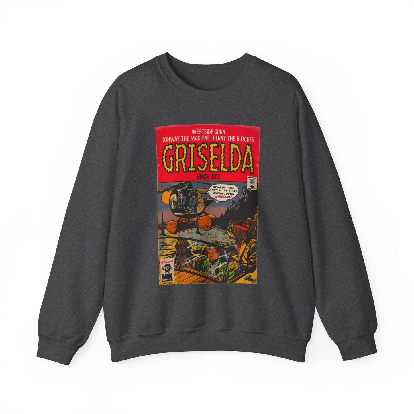 Griselda - Comic Book Art - Unisex Heavy Blend™ Crewneck Sweatshirt