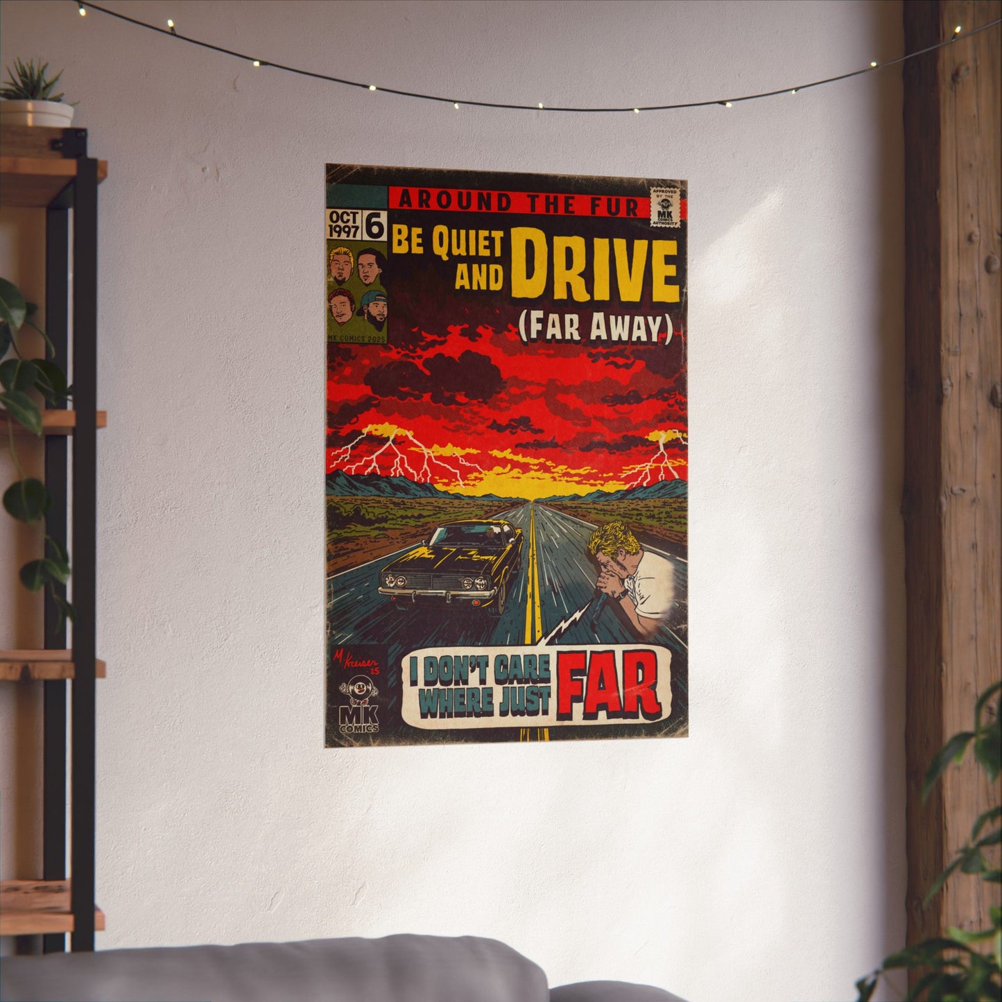Be Quiet and Drive - Matte Vertical Posters