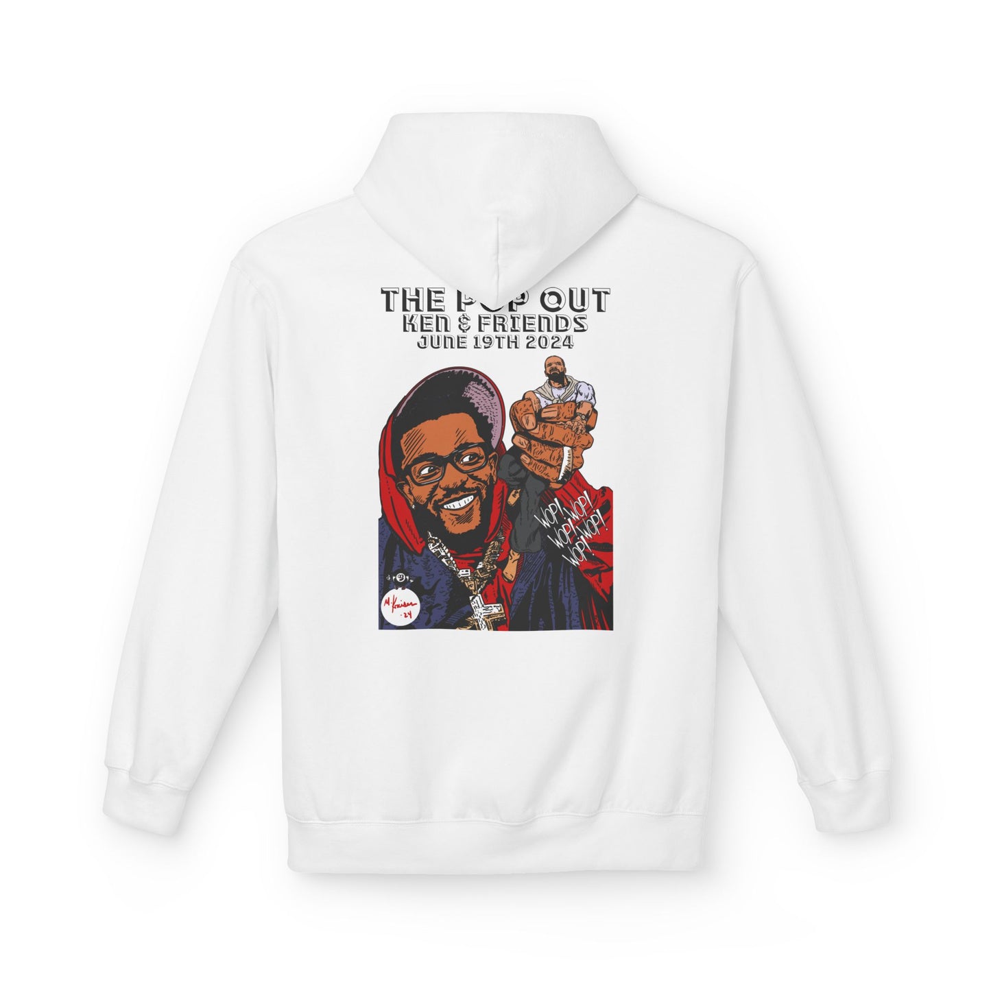 Kendrick Lamar - The Pop Out - Unisex Midweight Softstyle Fleece Hoodie