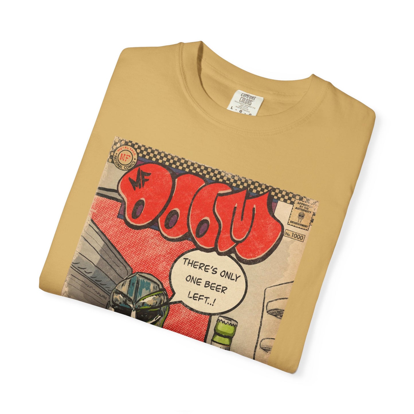 MF DOOM - One Beer - Unisex Comfort Colors T-shirt