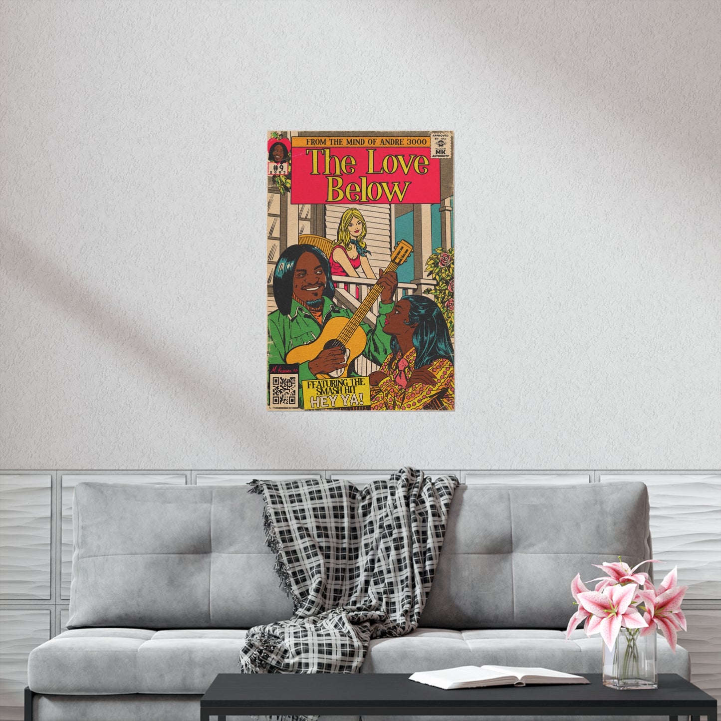 The Love Below - Vertical Matte Poster