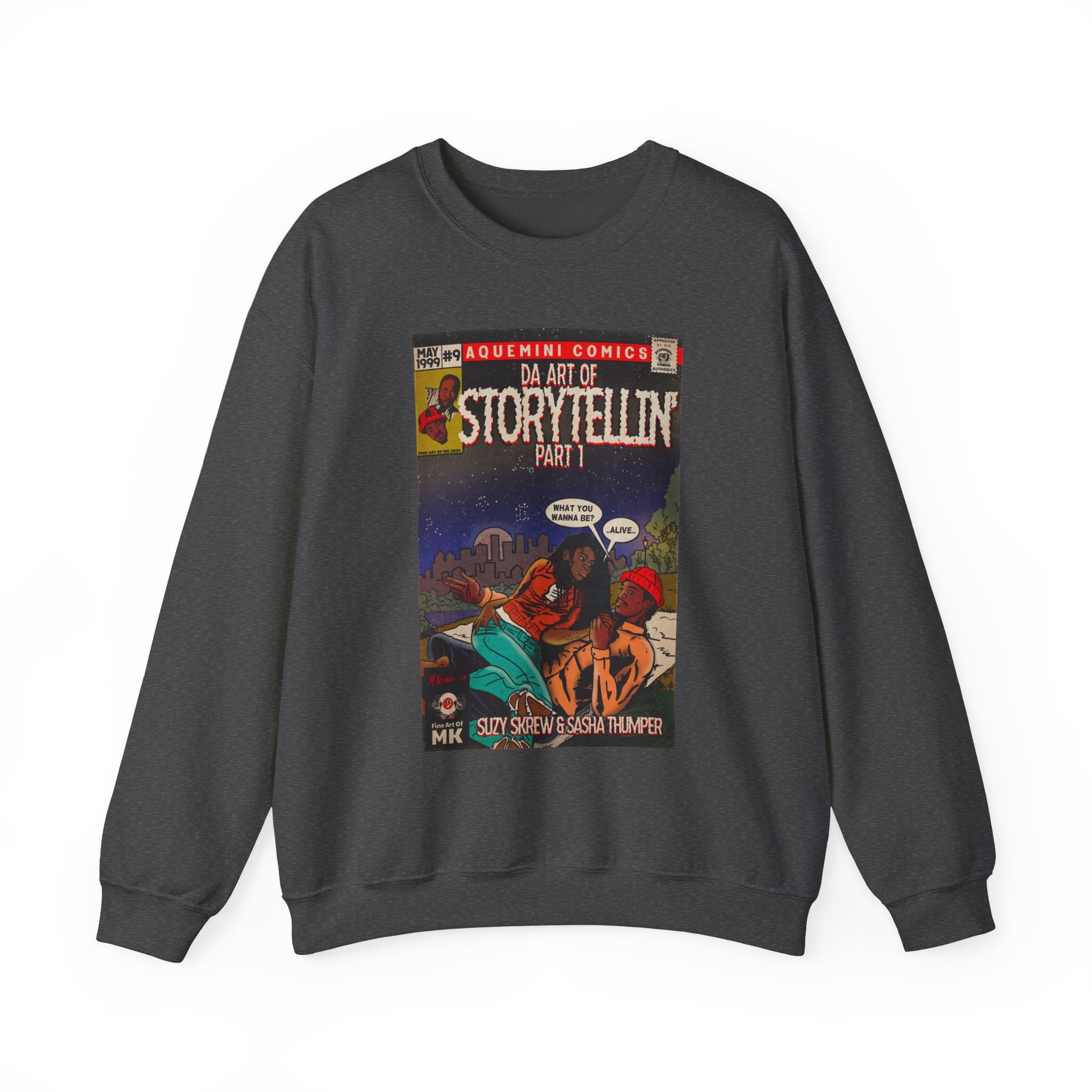 Da Art of Storytellin’ Part 1 - Unisex Heavy Blend™ Crewneck Sweatshirt