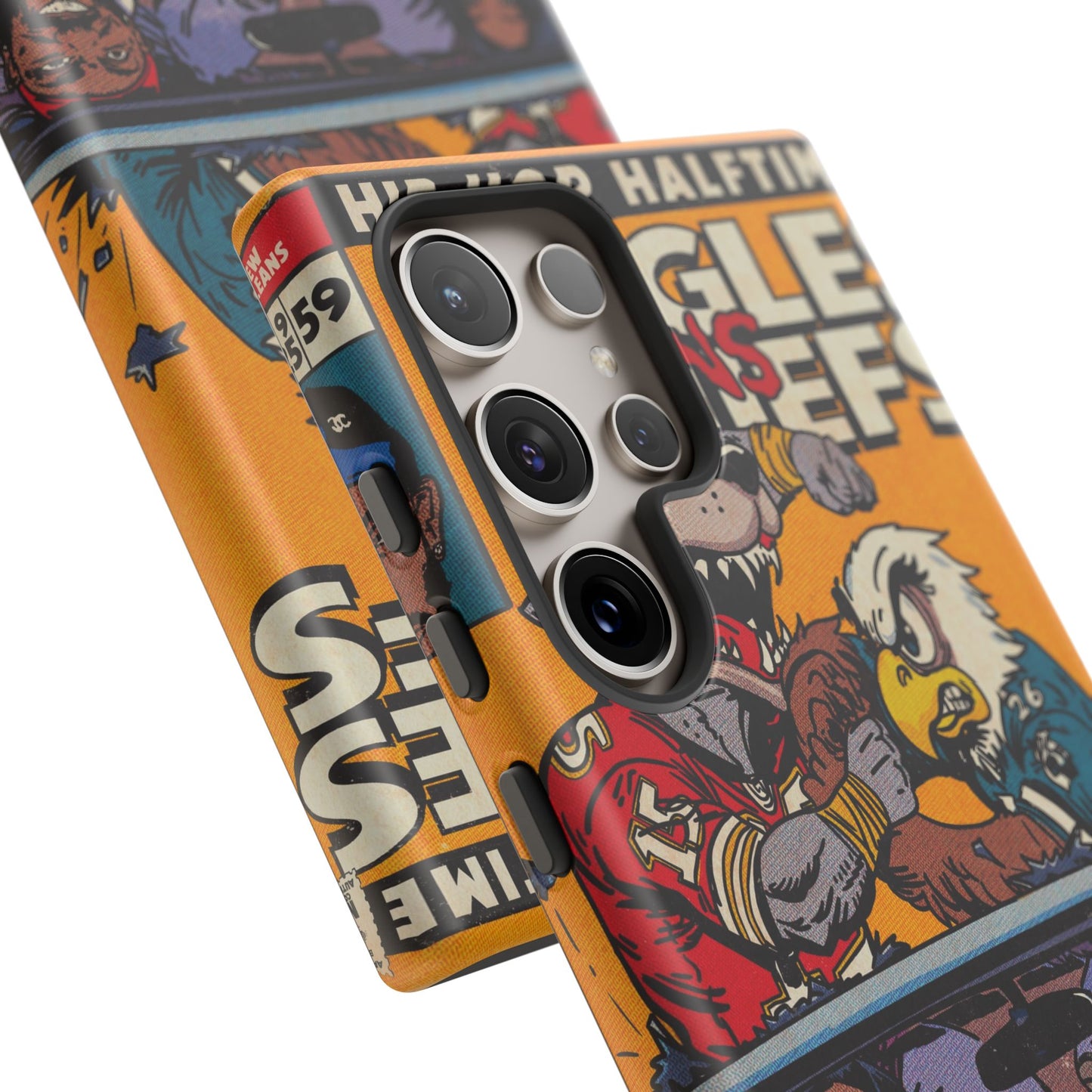 Kendrick & SZA - 2025 Halftime - Eagles vs Chiefs - Tough Phone Cases