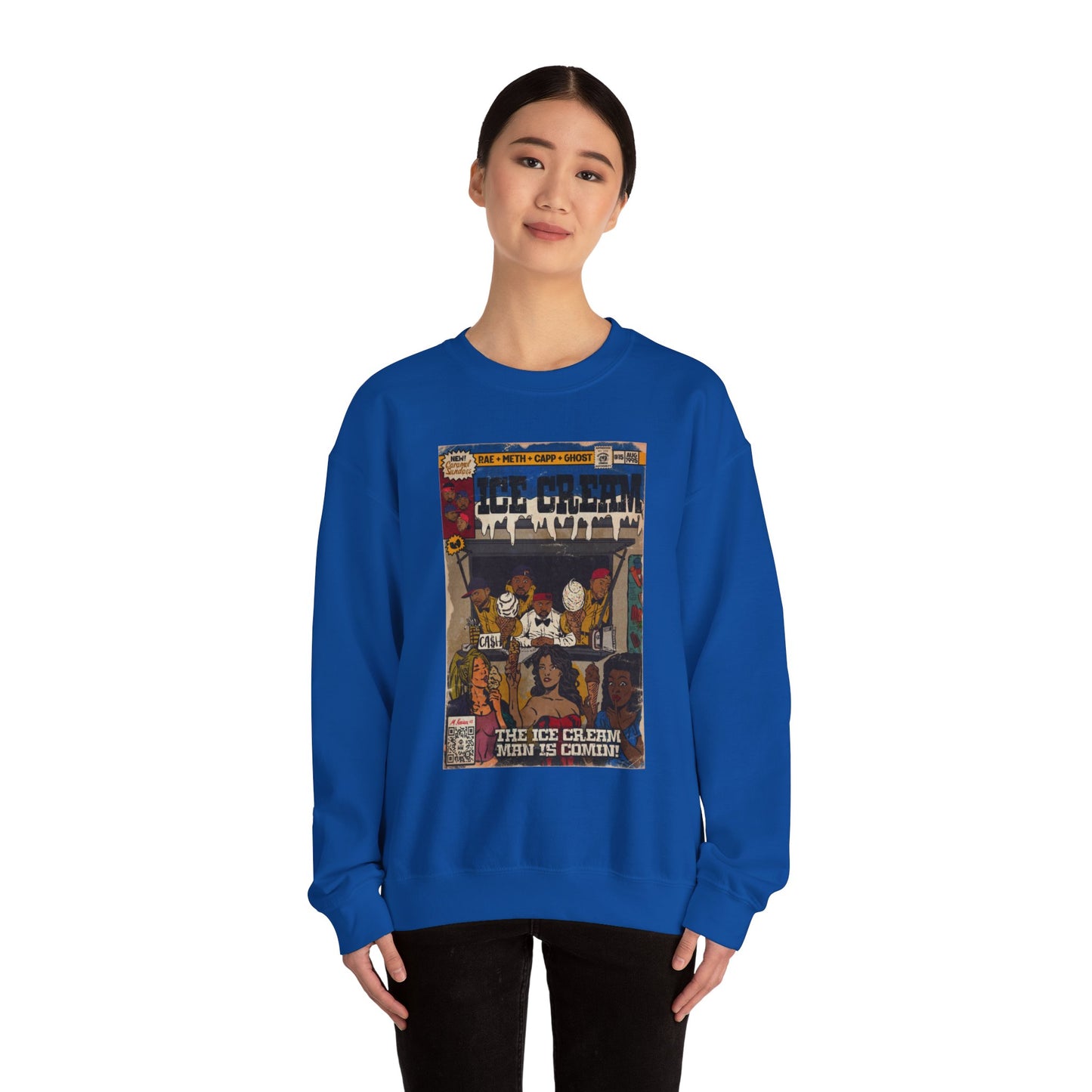 Raekwon- Ice Cream - Unisex Heavy Blend™ Crewneck Sweatshirt