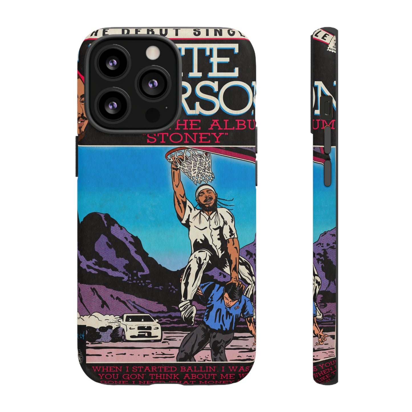Post Malone - White Iverson - Tough Phone Cases