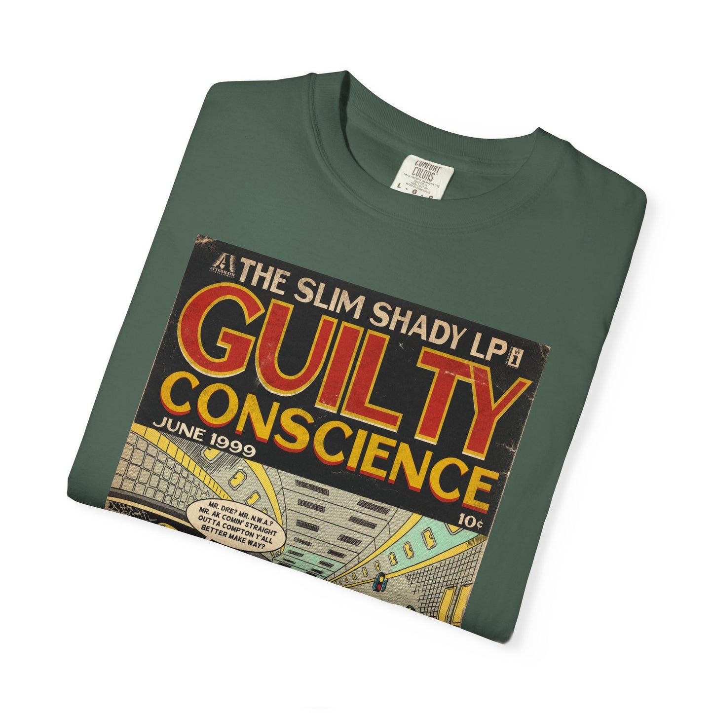 Eminem & Dr. Dre - Guilty Conscience - Unisex Comfort Colors T-shirt