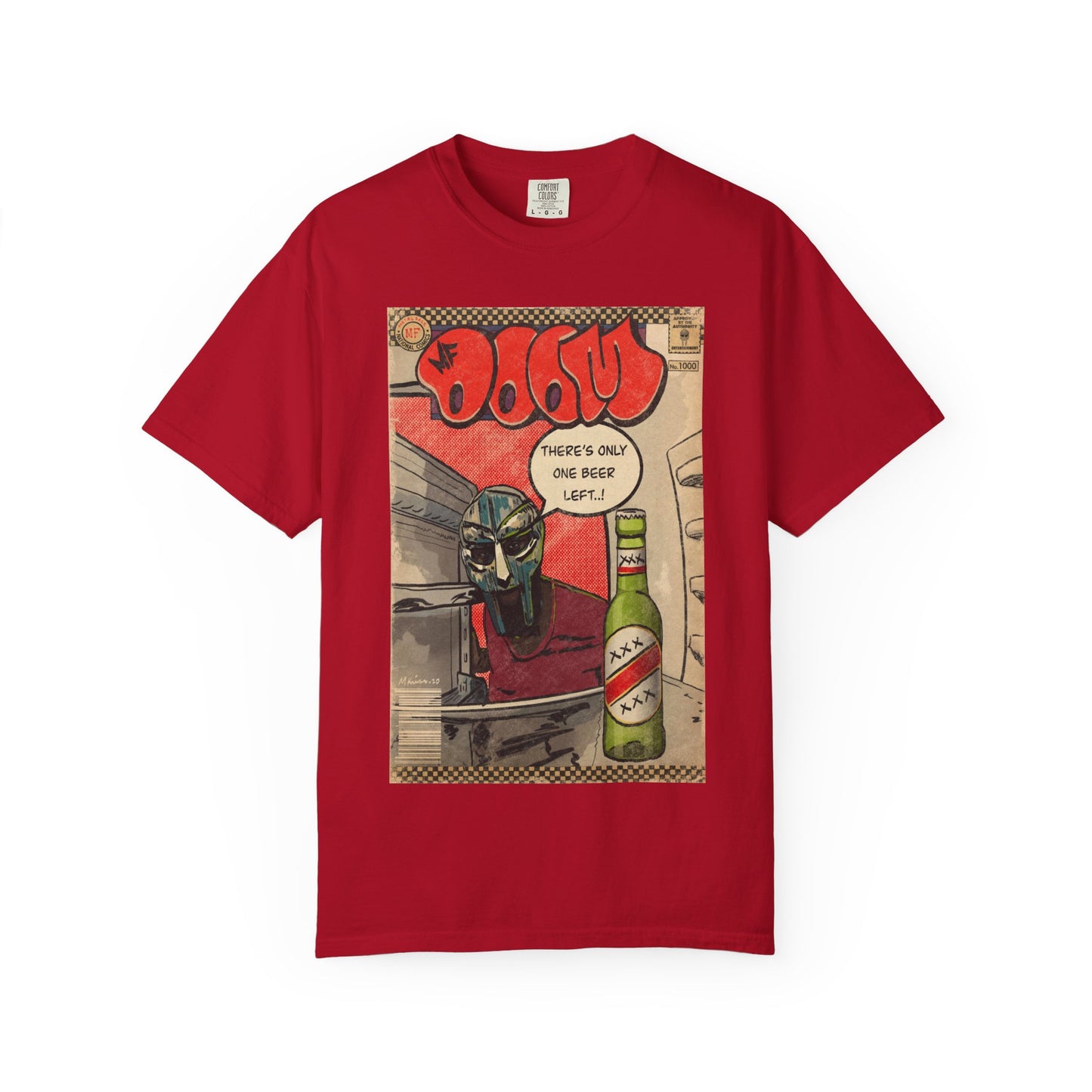 MF DOOM - One Beer - Unisex Comfort Colors T-shirt