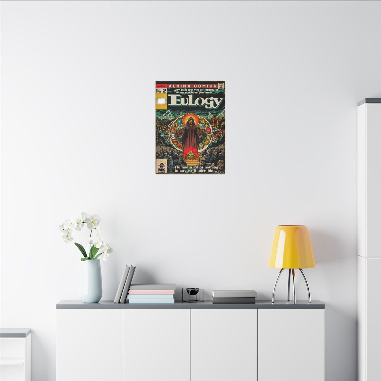 Eulogy - Matte Canvas, Stretched, 0.75" (Multi-Size)