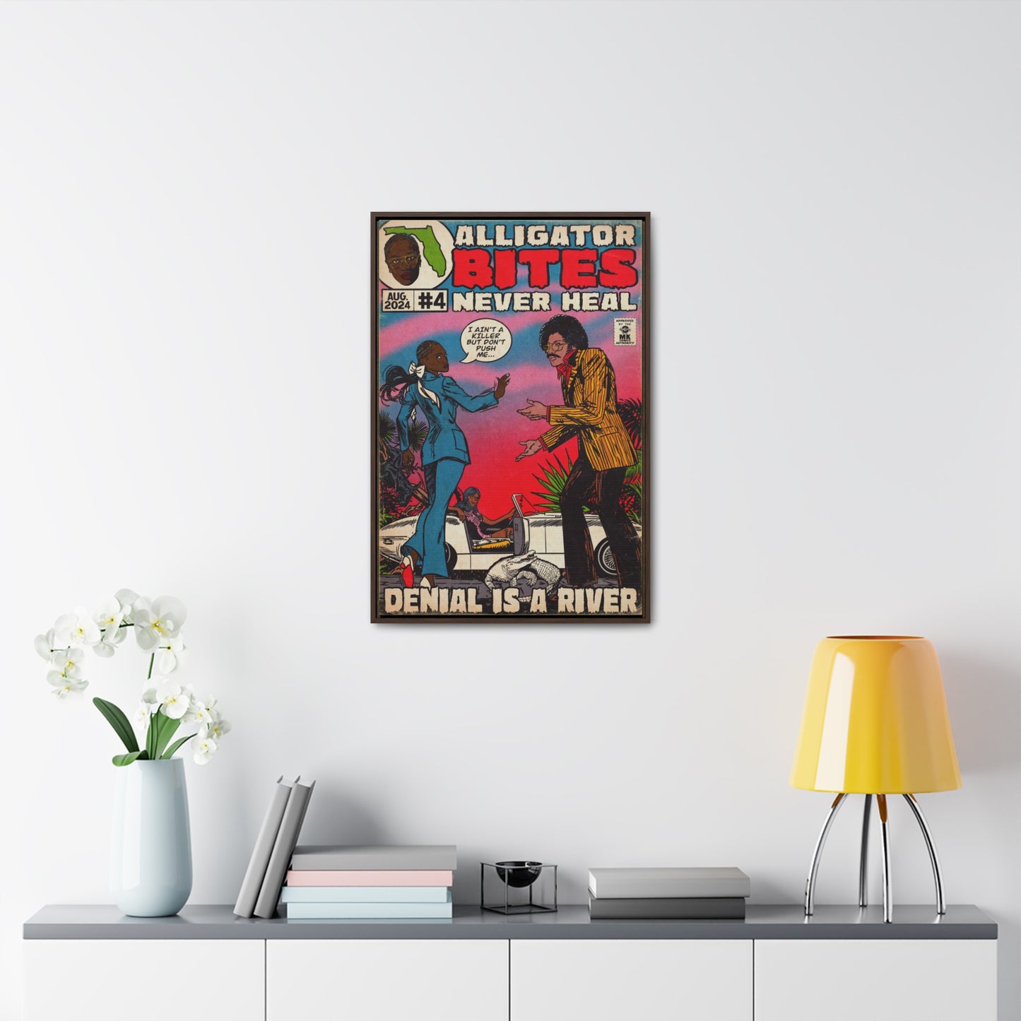 Doechii - Denial is a River - Alligator Bites - Gallery Canvas Wraps, Vertical Frame