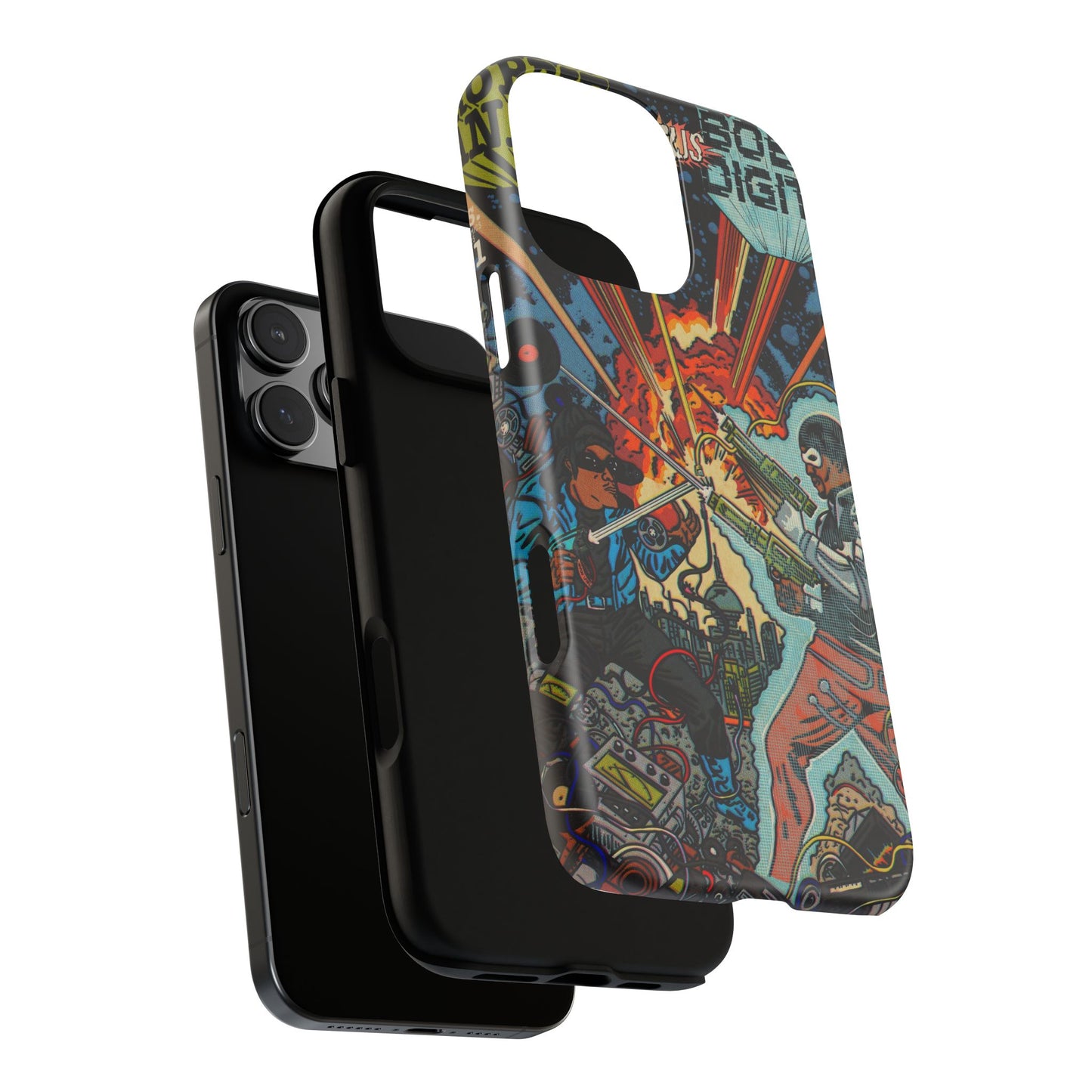 Analog vs. Digital - Tough Phone Cases