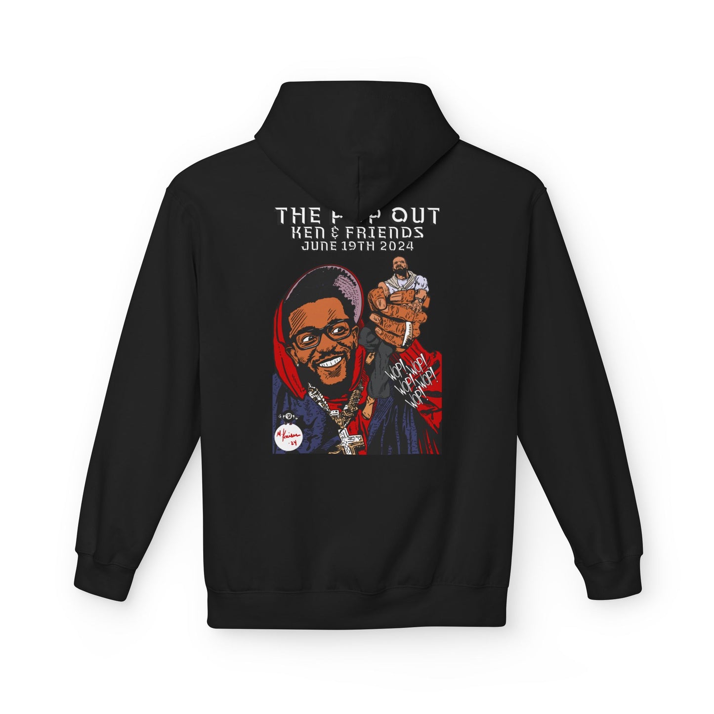 Kendrick Lamar - The Pop Out - Unisex Midweight Softstyle Fleece Hoodie