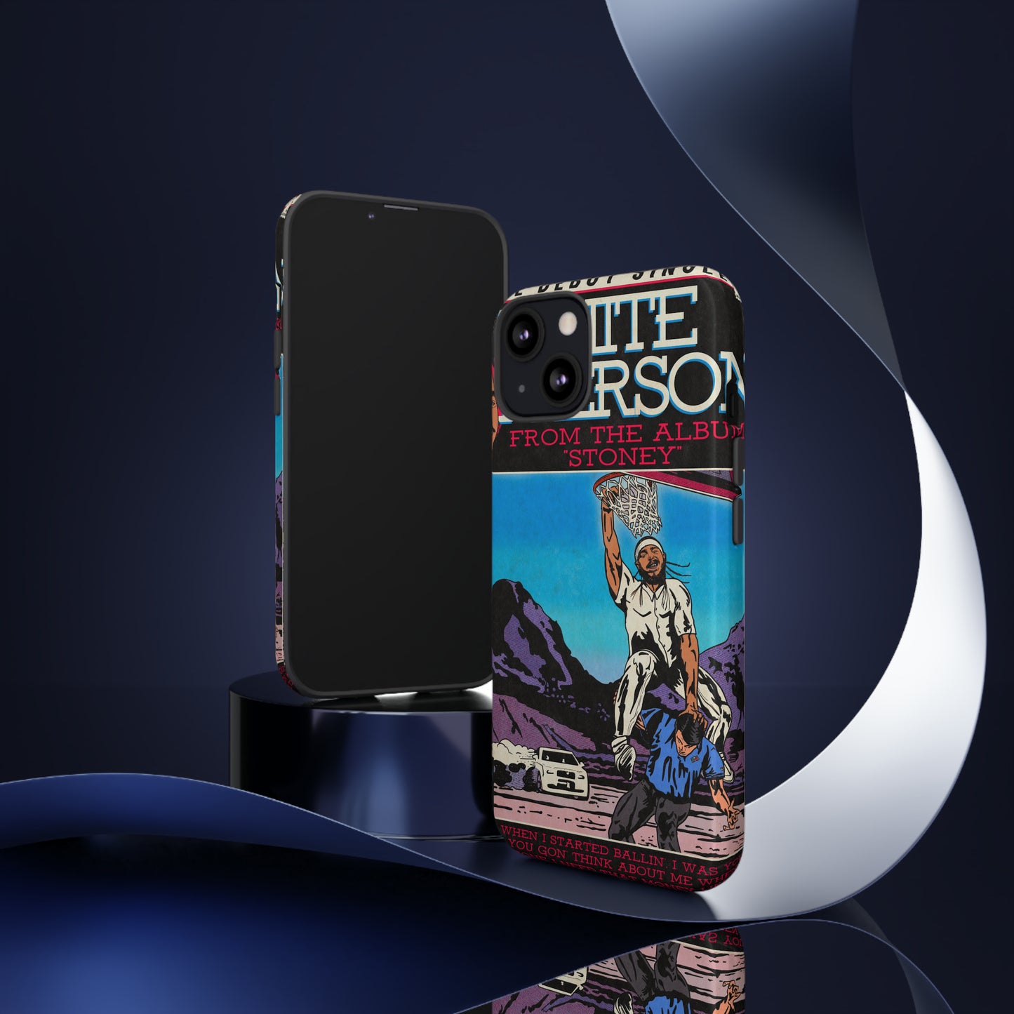 Post Malone - White Iverson - Tough Phone Cases