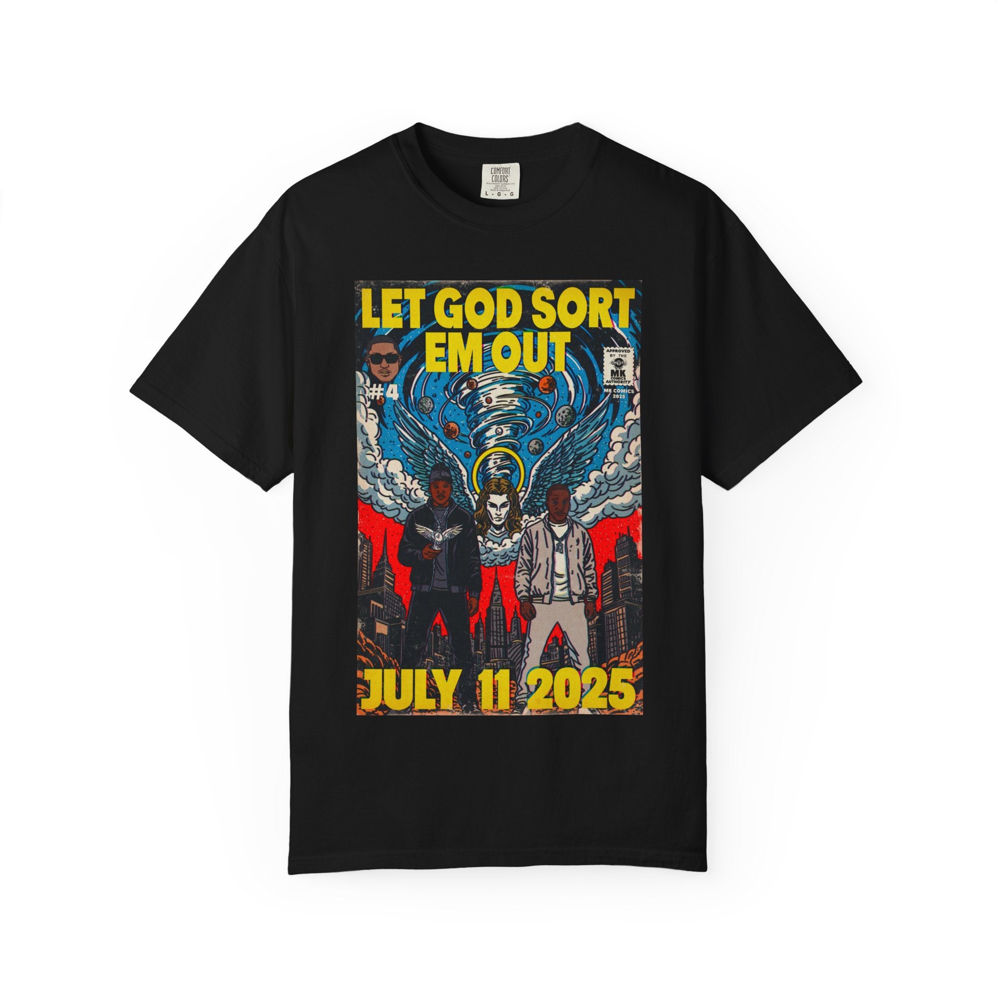Let God Sort Em Out - Unisex Comfort Colors T-shirt
