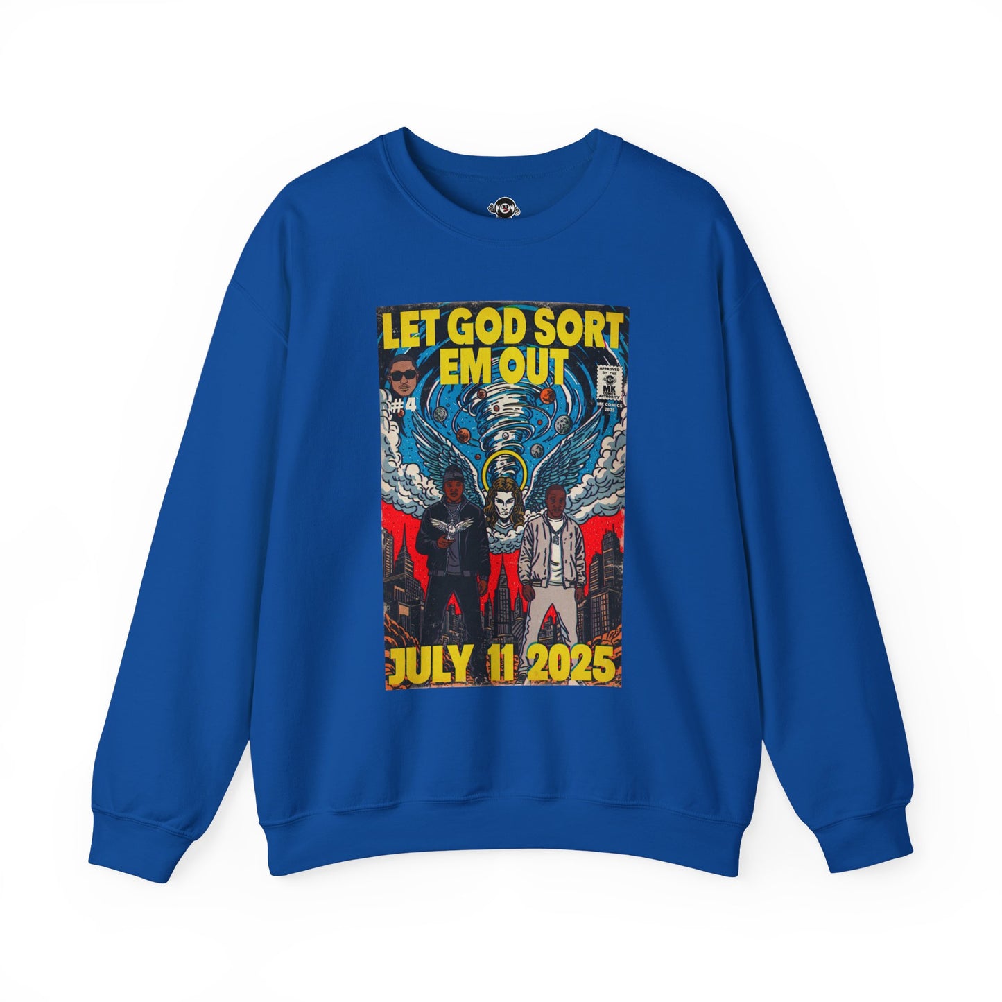 Let God Sort Em Out - Unisex Heavy Blend™ Crewneck Sweatshirt