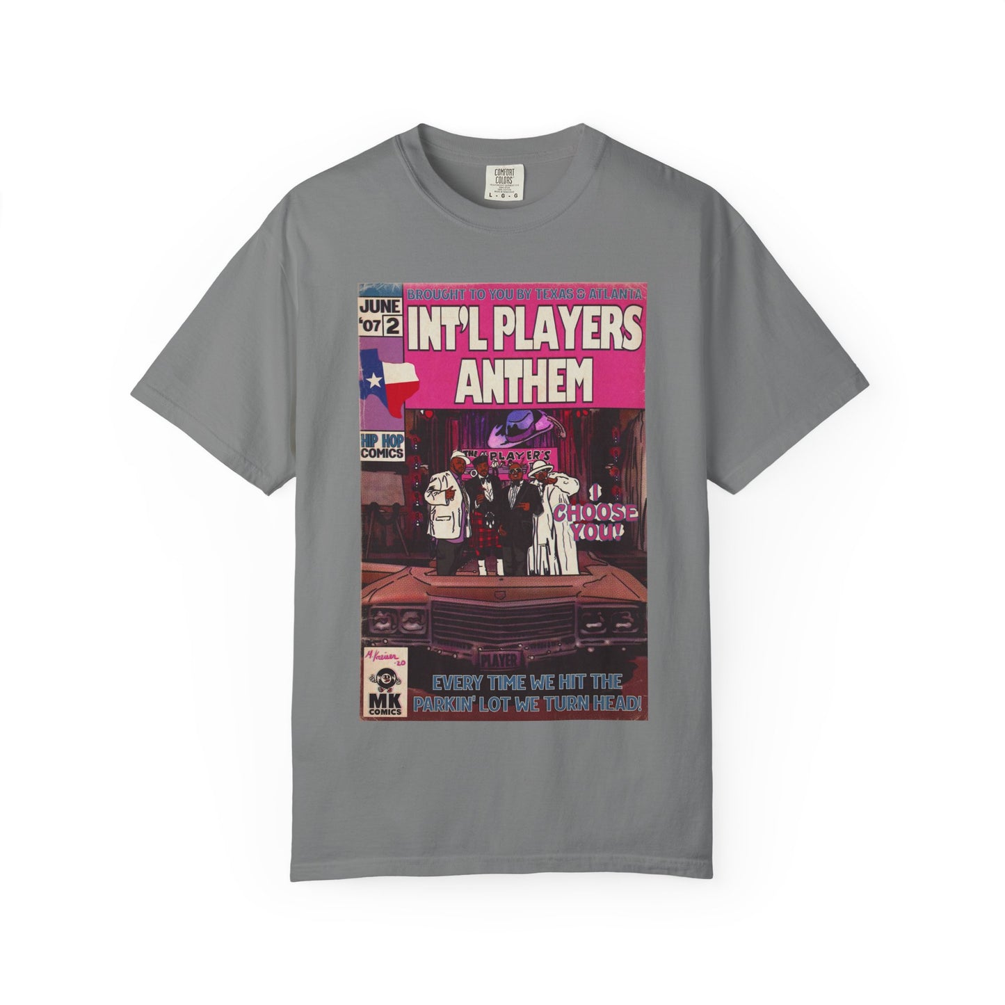 Int’l Players Anthem - Unisex Comfort Colors T-shirt
