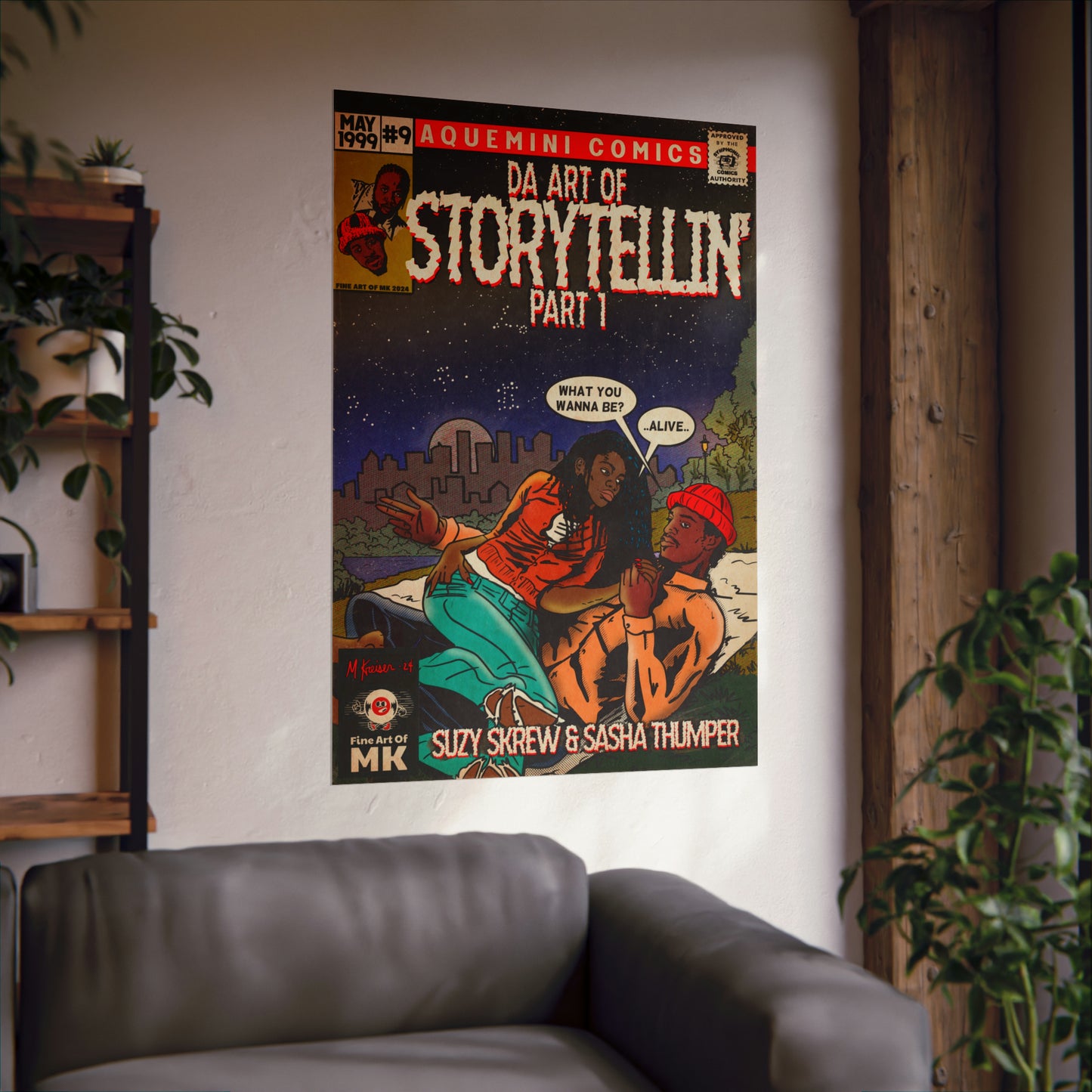 Da Art of Storytellin’ Part 1 - Matte Vertical Poster
