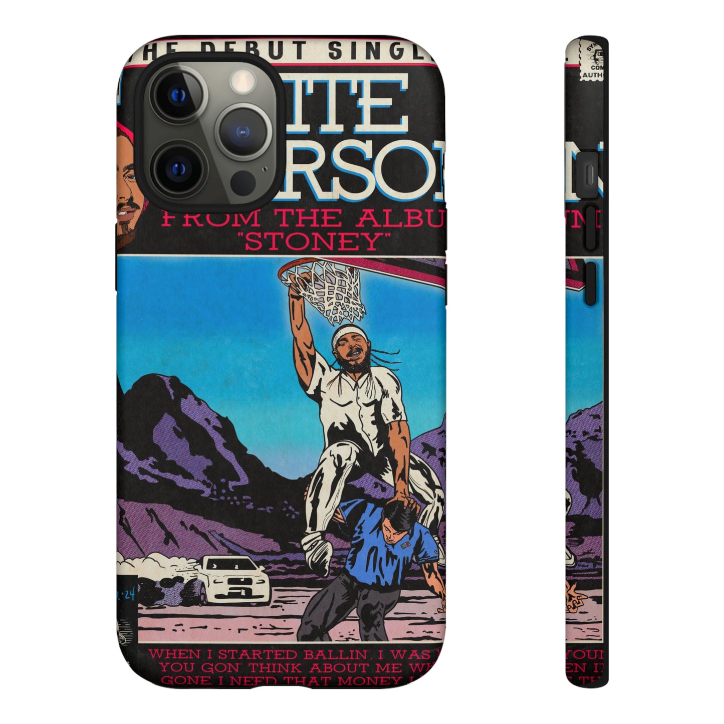 Post Malone - White Iverson - Tough Phone Cases