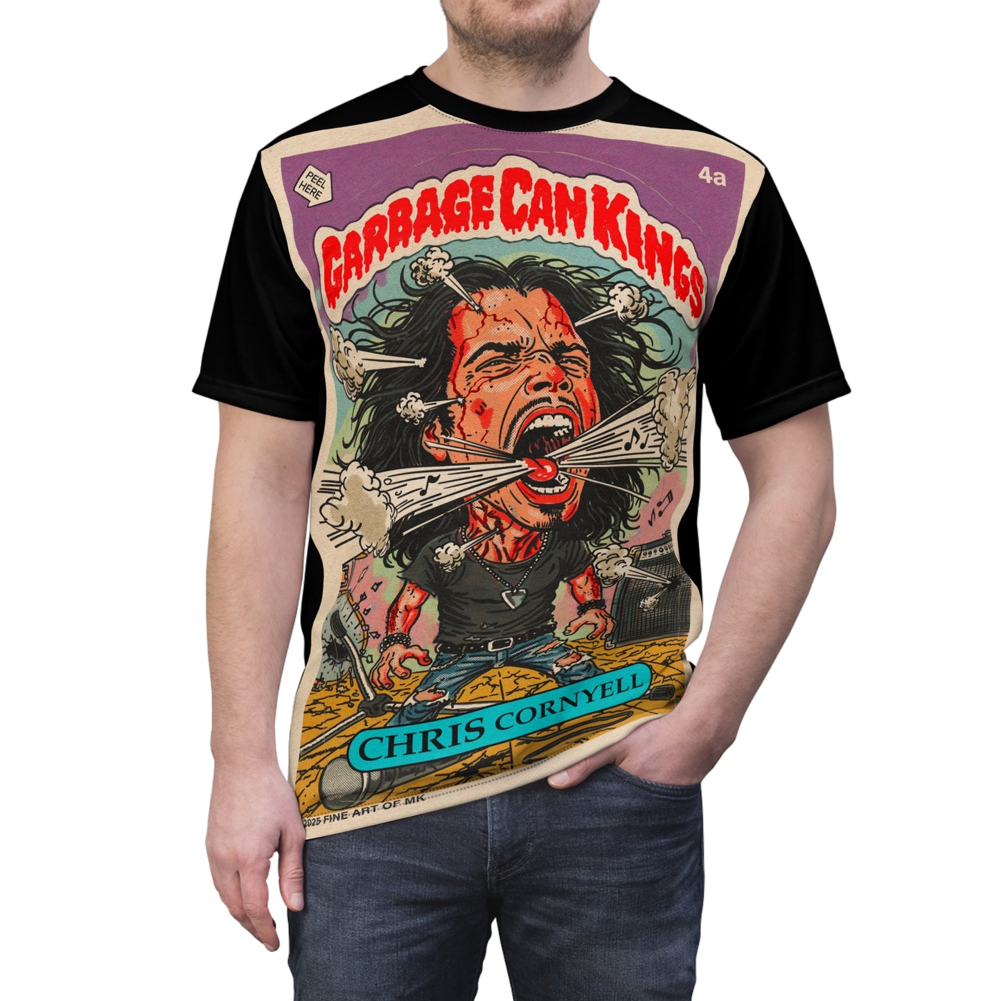 Chris Cornyell - Unisex Cut & Sew Tee (AOP)