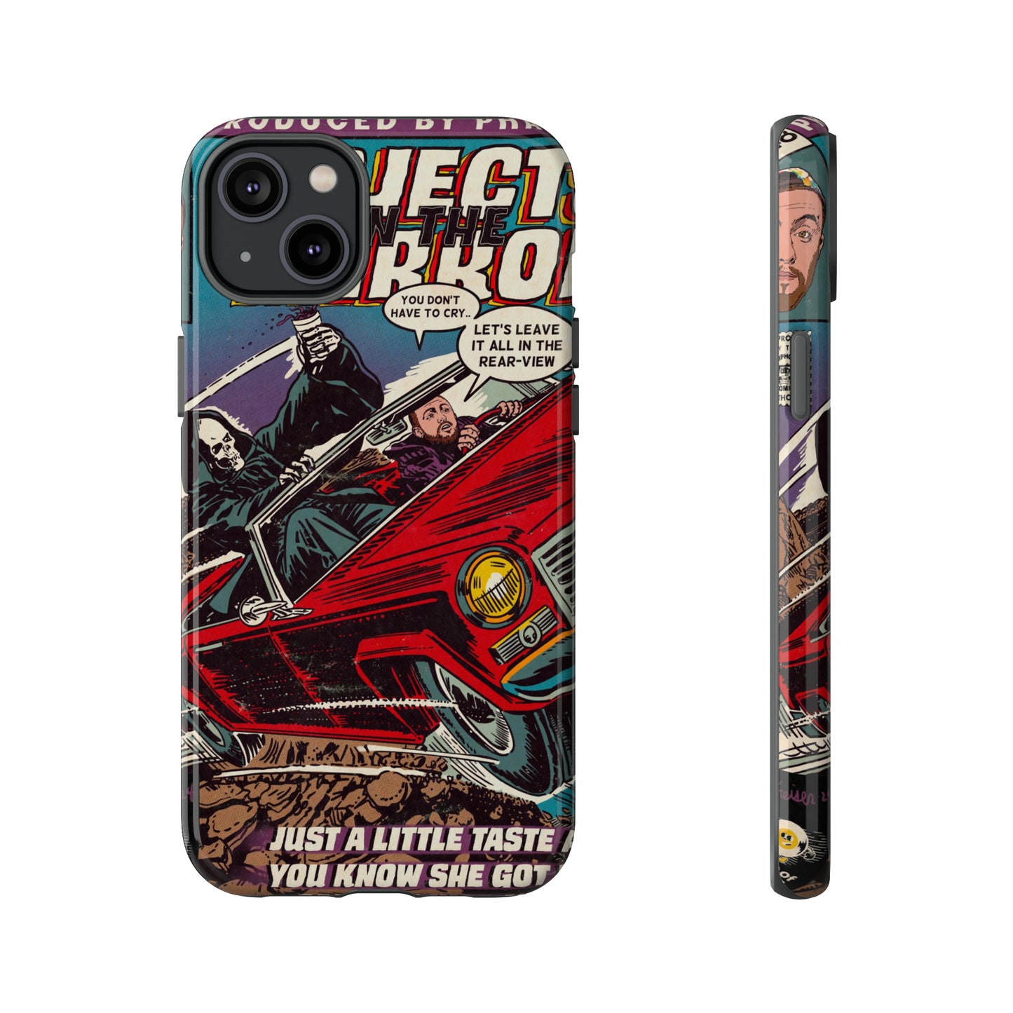 Objects in the Mirror - Tough Phone Cases
