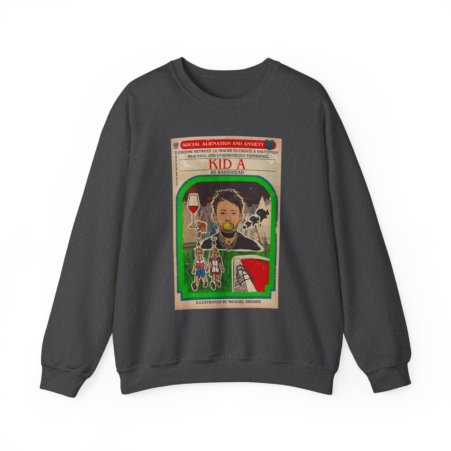 Kid A - Unisex Heavy Blend™ Crewneck Sweatshirt
