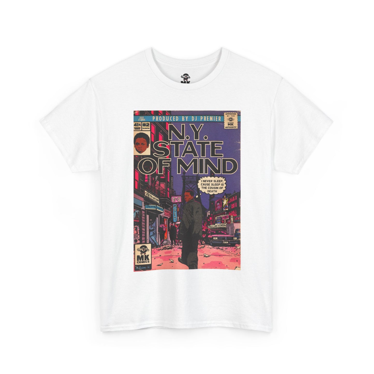 NY State of Mind - MK Classic - Unisex Heavy Cotton Tee